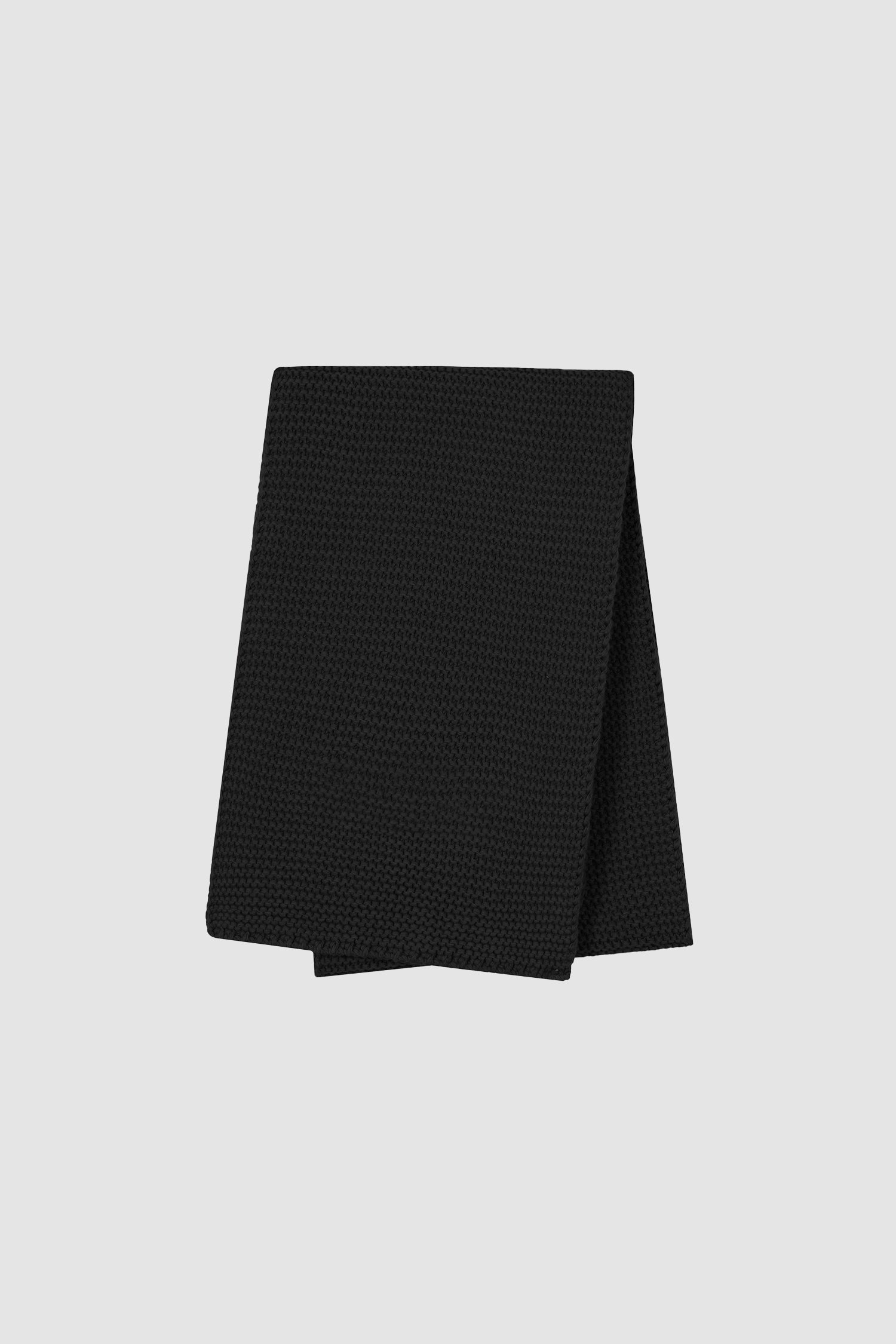 Écharpe en tricot Aaron - Noir