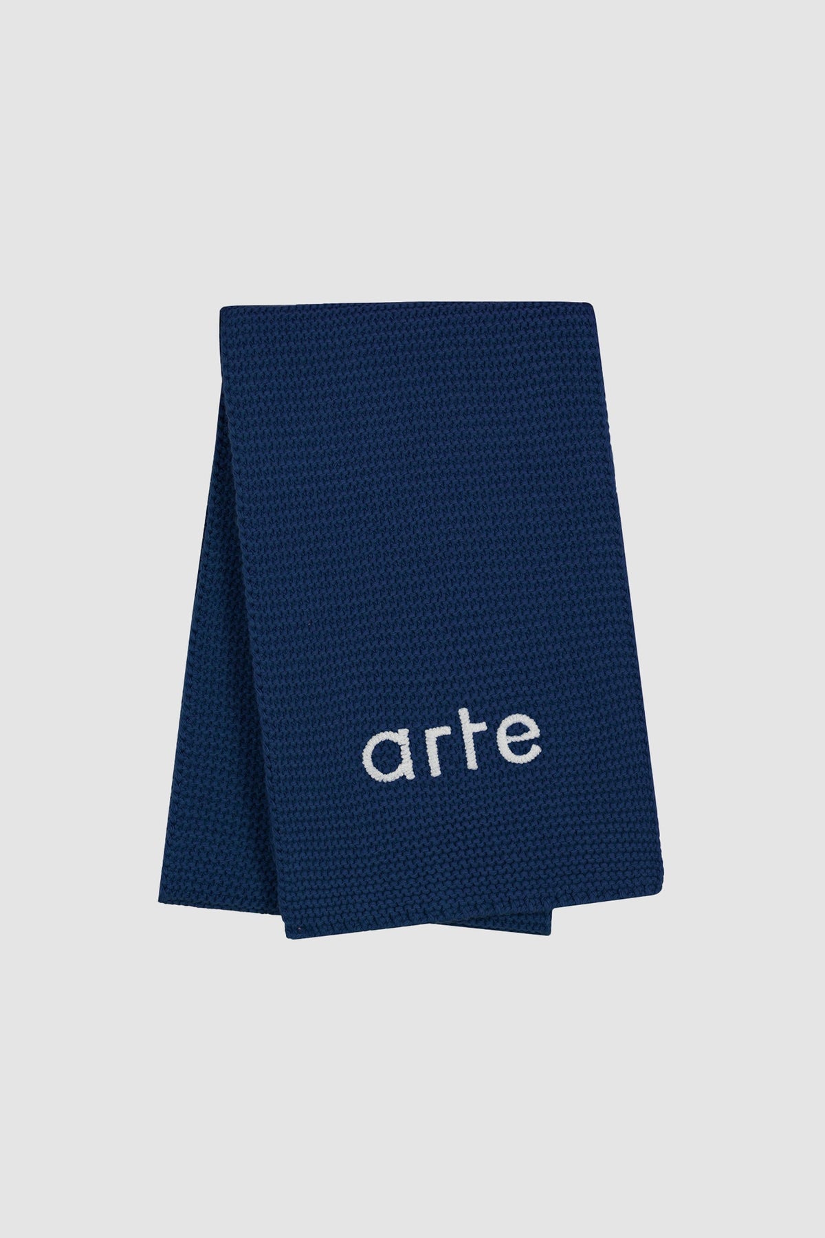 Écharpe en tricot Aaron - Marine