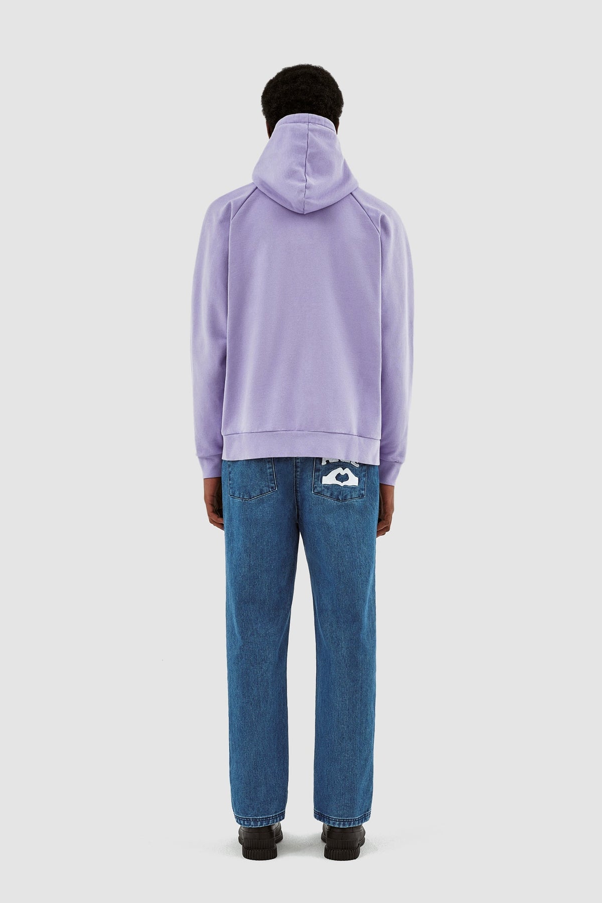 Joe Pixel Dancer Zip Hoodie - Lilas