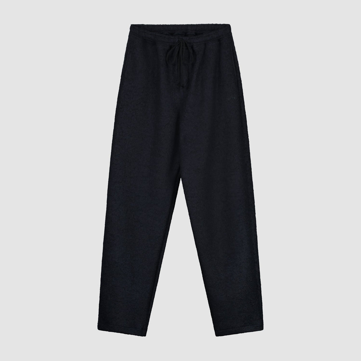 Pantalon en laine bouillie - Marine