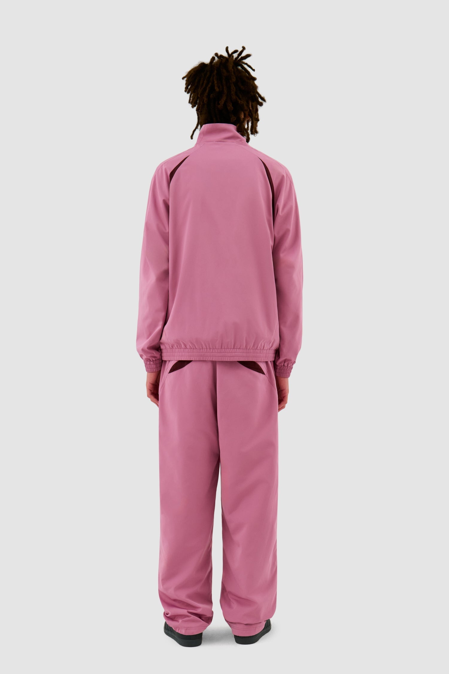 Pantalon de survêtement bicolore - Rose