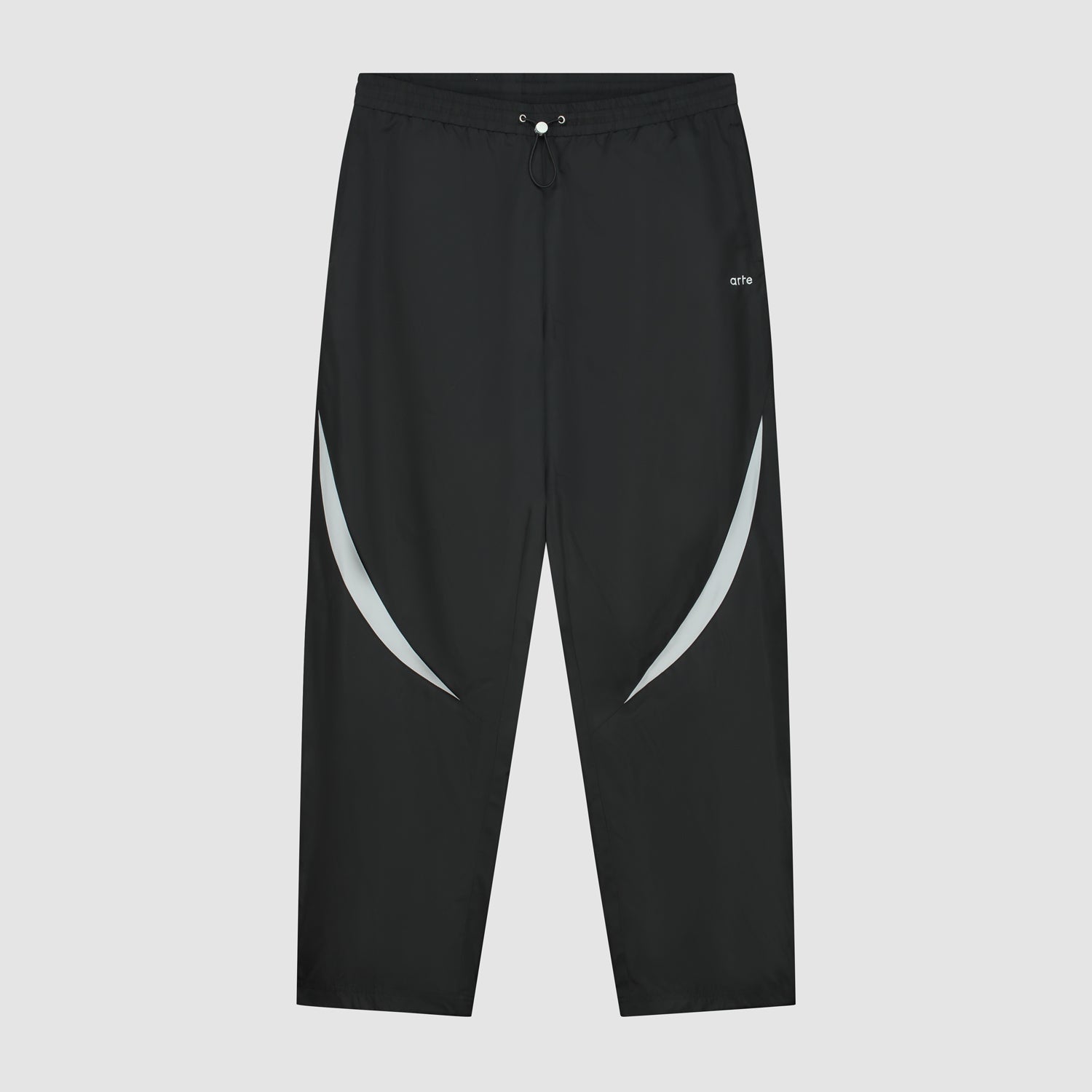 Pantalon de survêtement bicolore - Noir