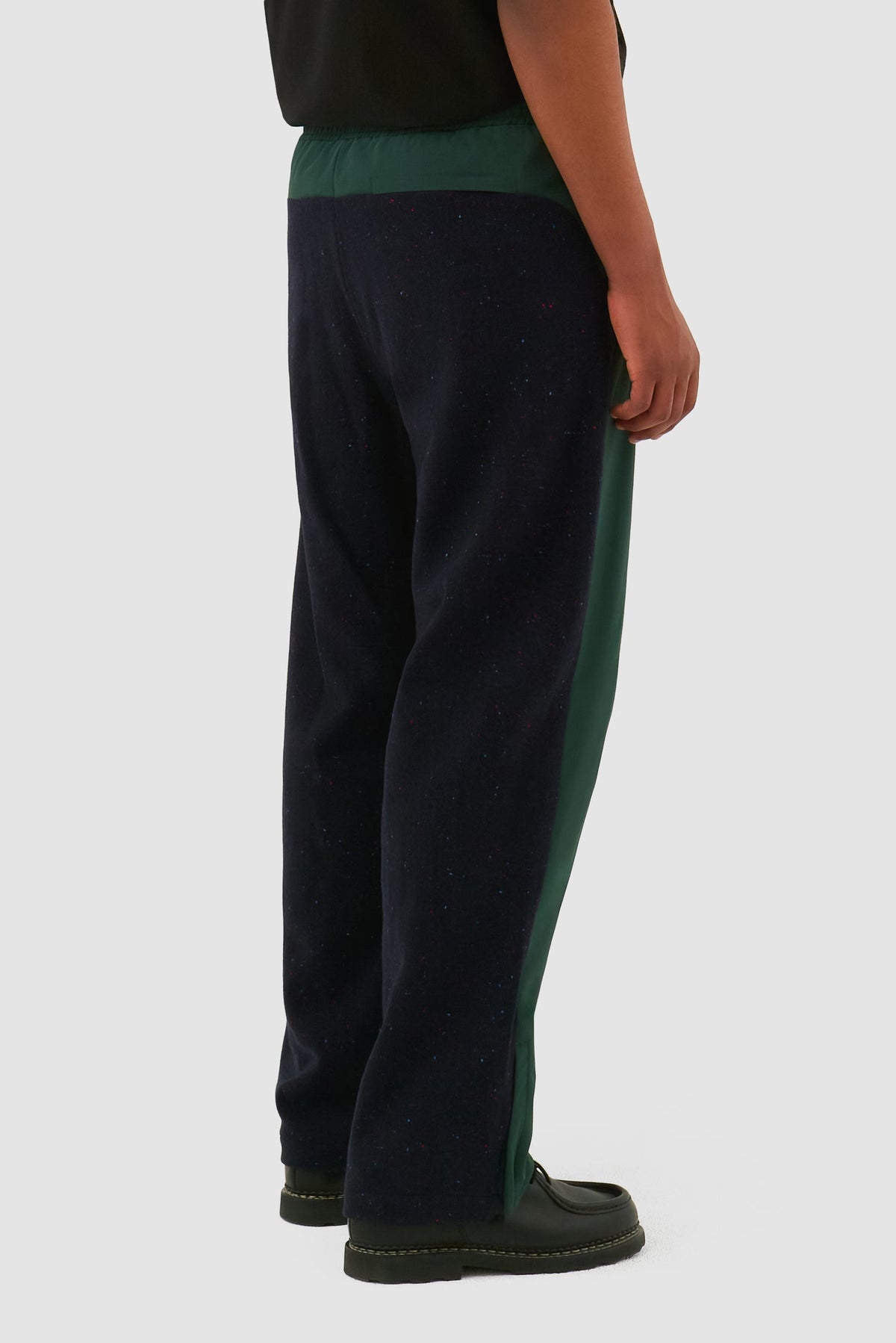 Pantalon technique en laine - Vert