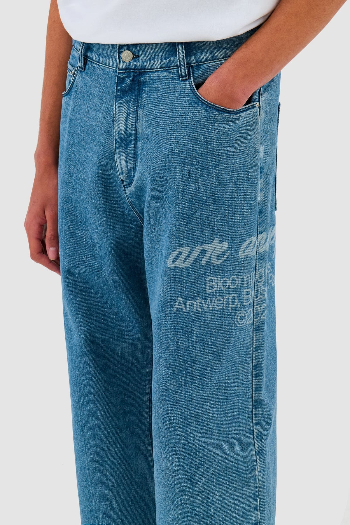 Pantalon Blooming Ideas - Bleu