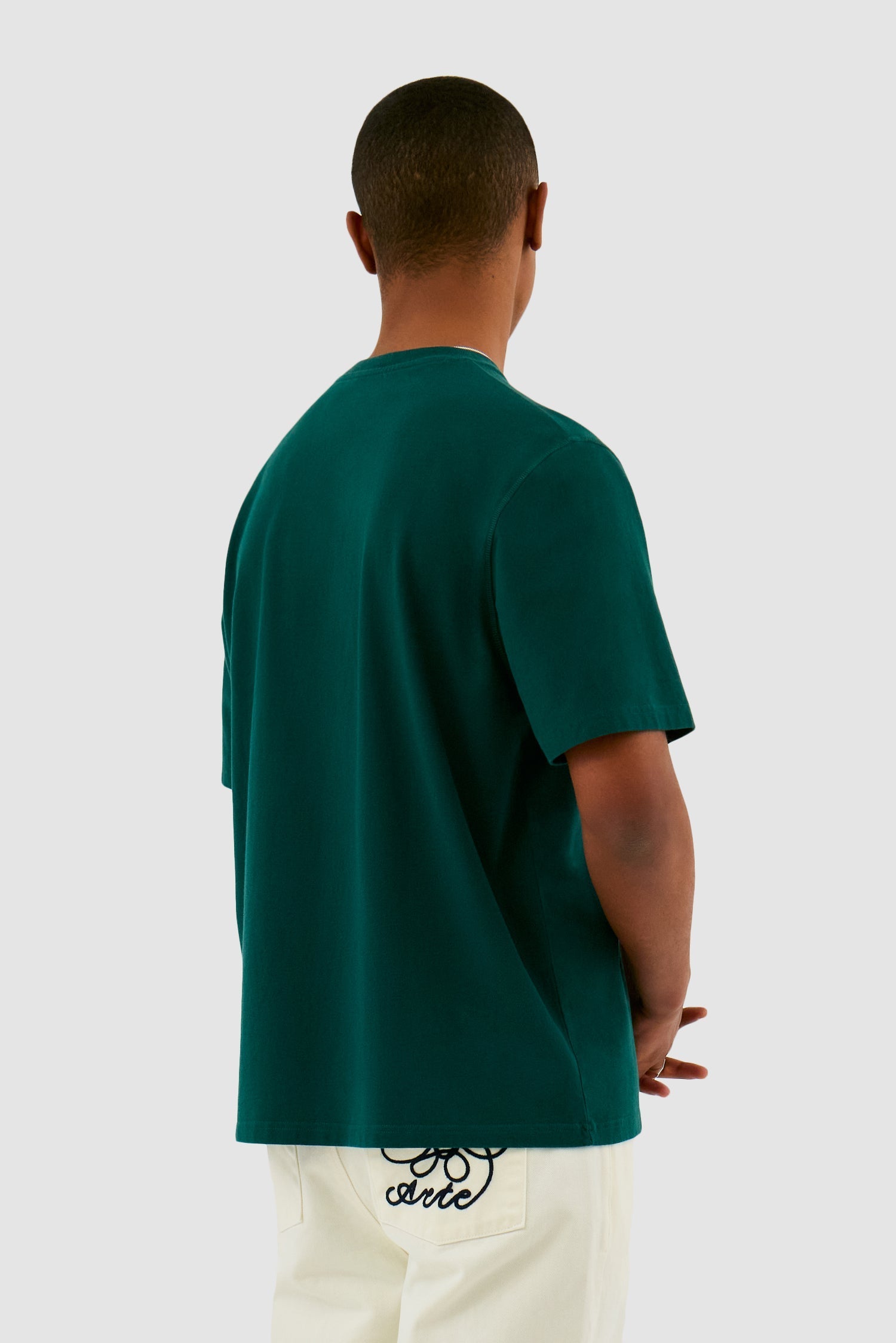 T-shirt avec logo en forme de cœur - Vert