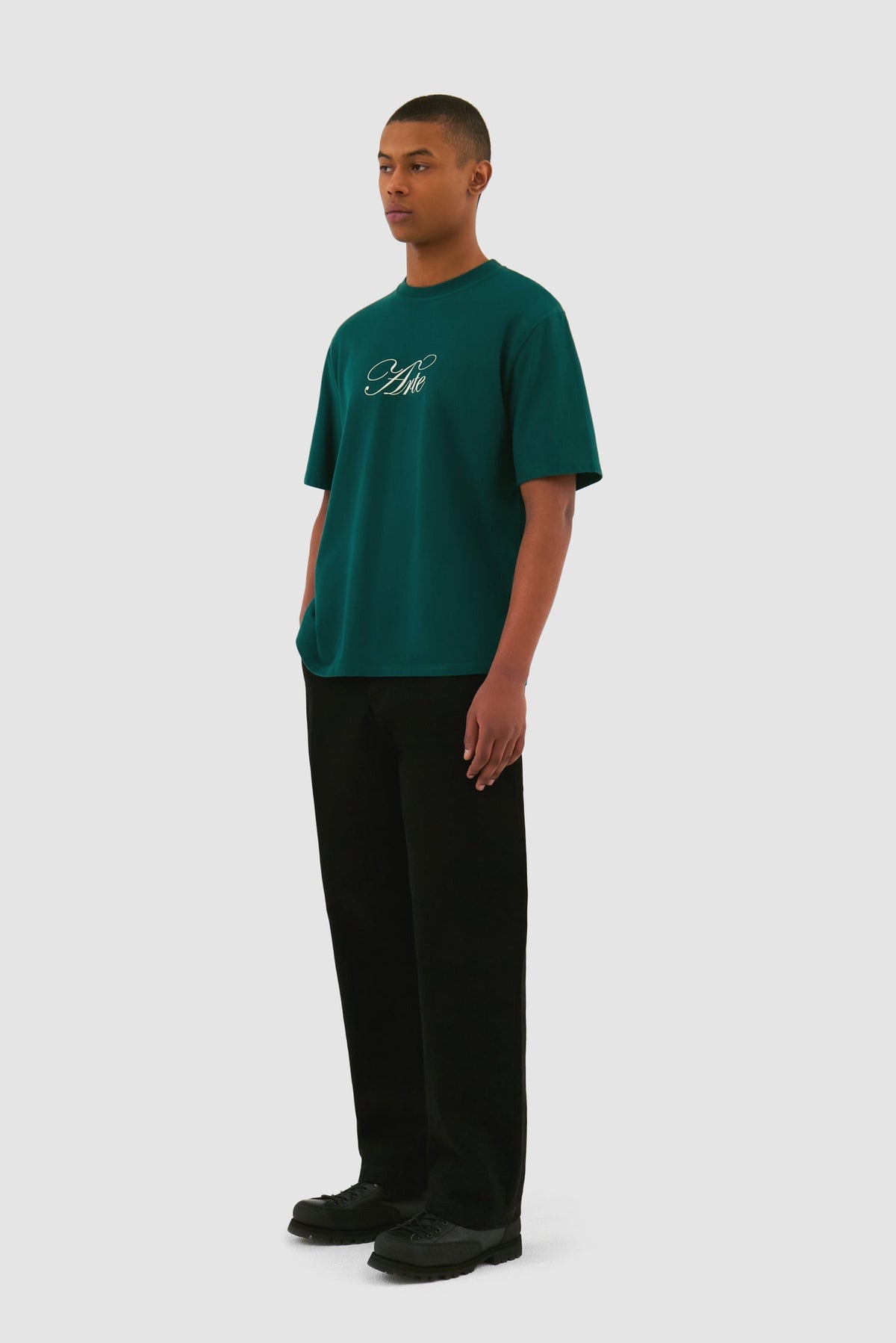 T-shirt avec logo Script - Vert