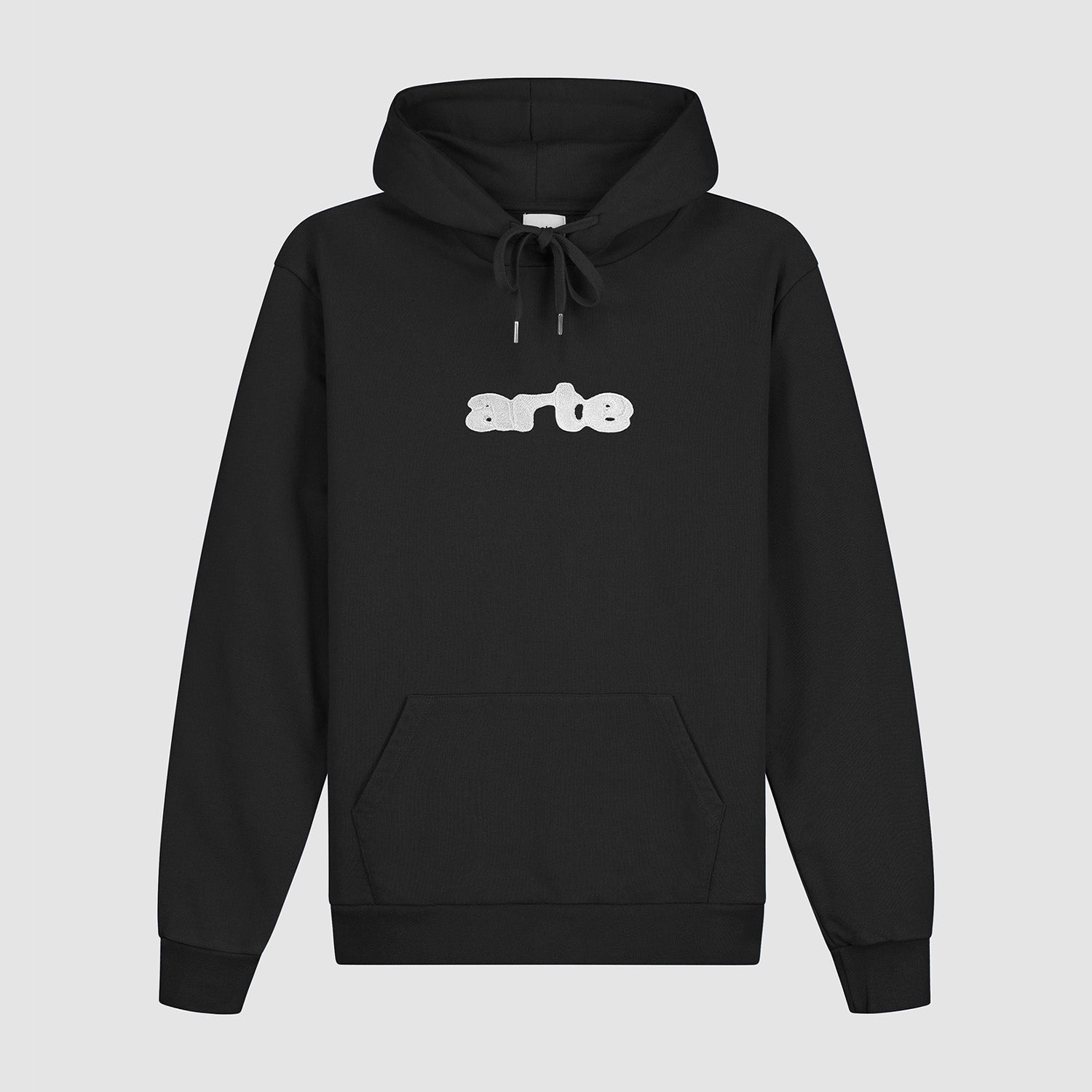 Sweat à capuche avec logo brodé - Noir