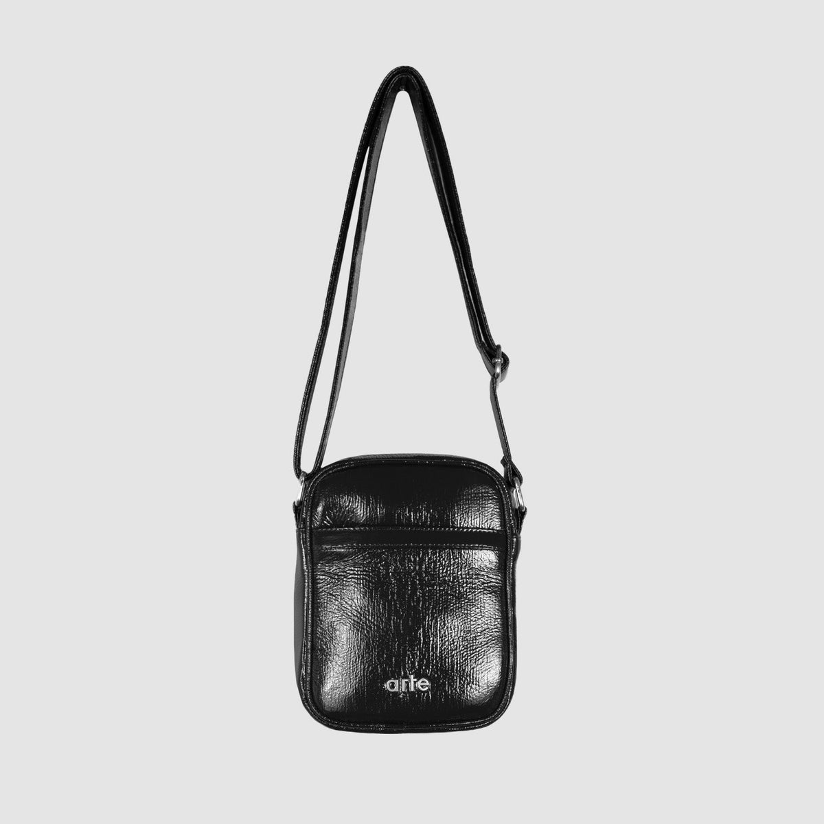 Sac à bandoulière brillant - Noir