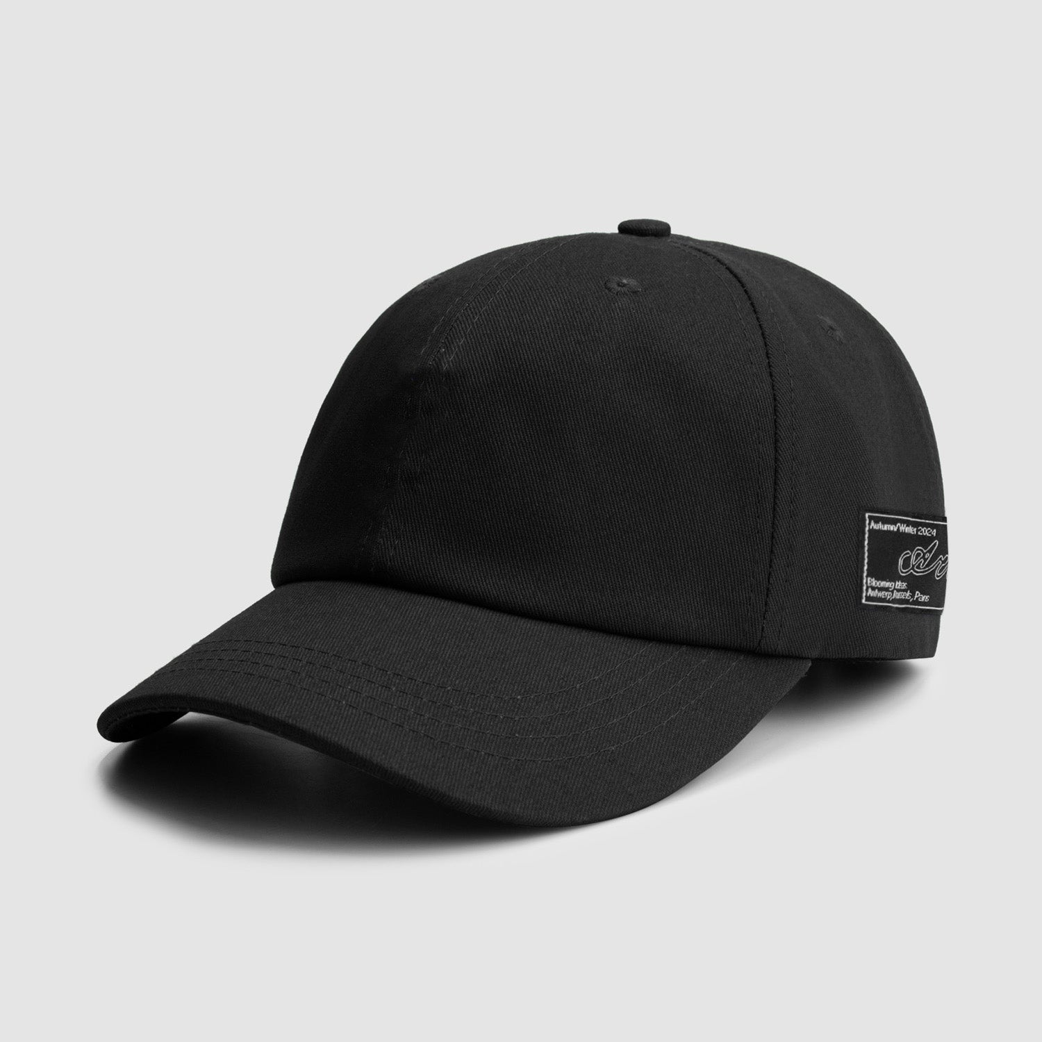 Casquette en laine bouillie - Noir