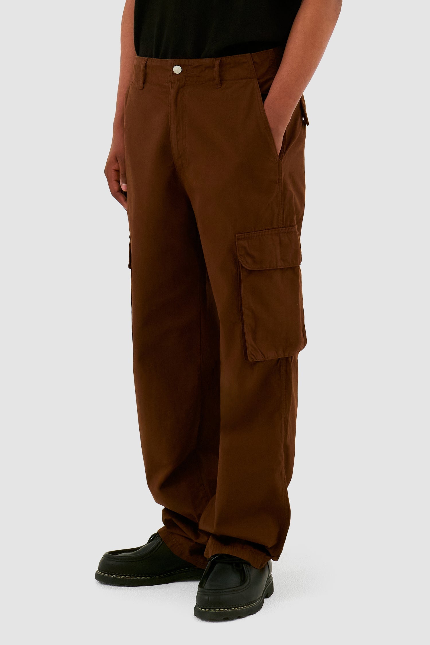 Pantalon cargo - Marron