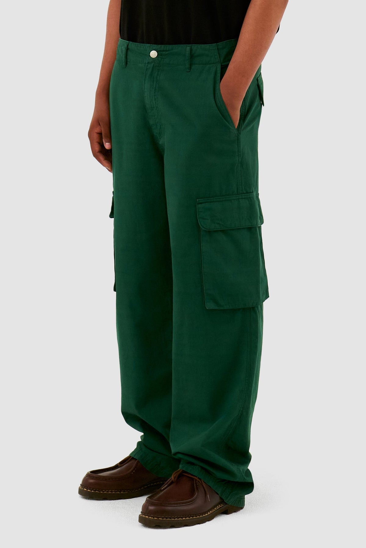 Pantalon cargo - Vert