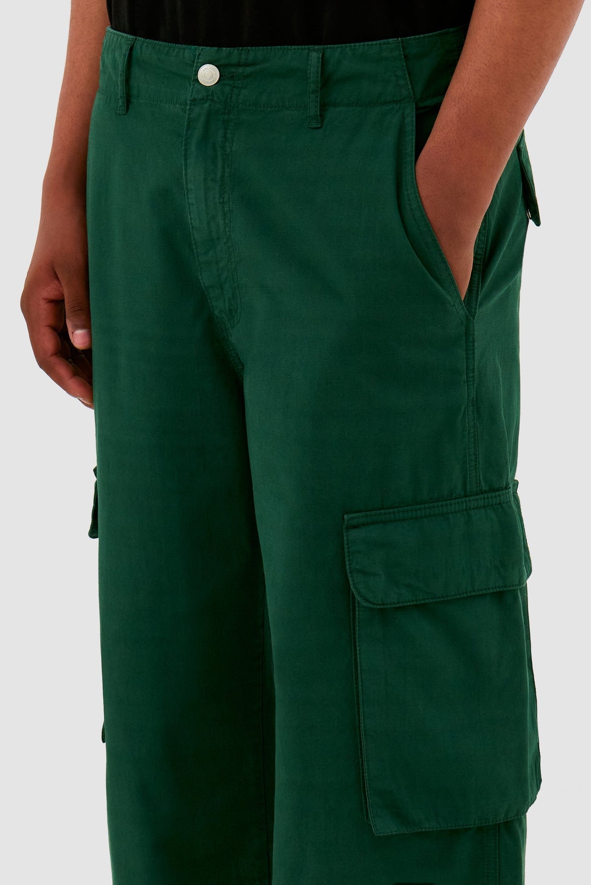 Pantalon cargo - Vert