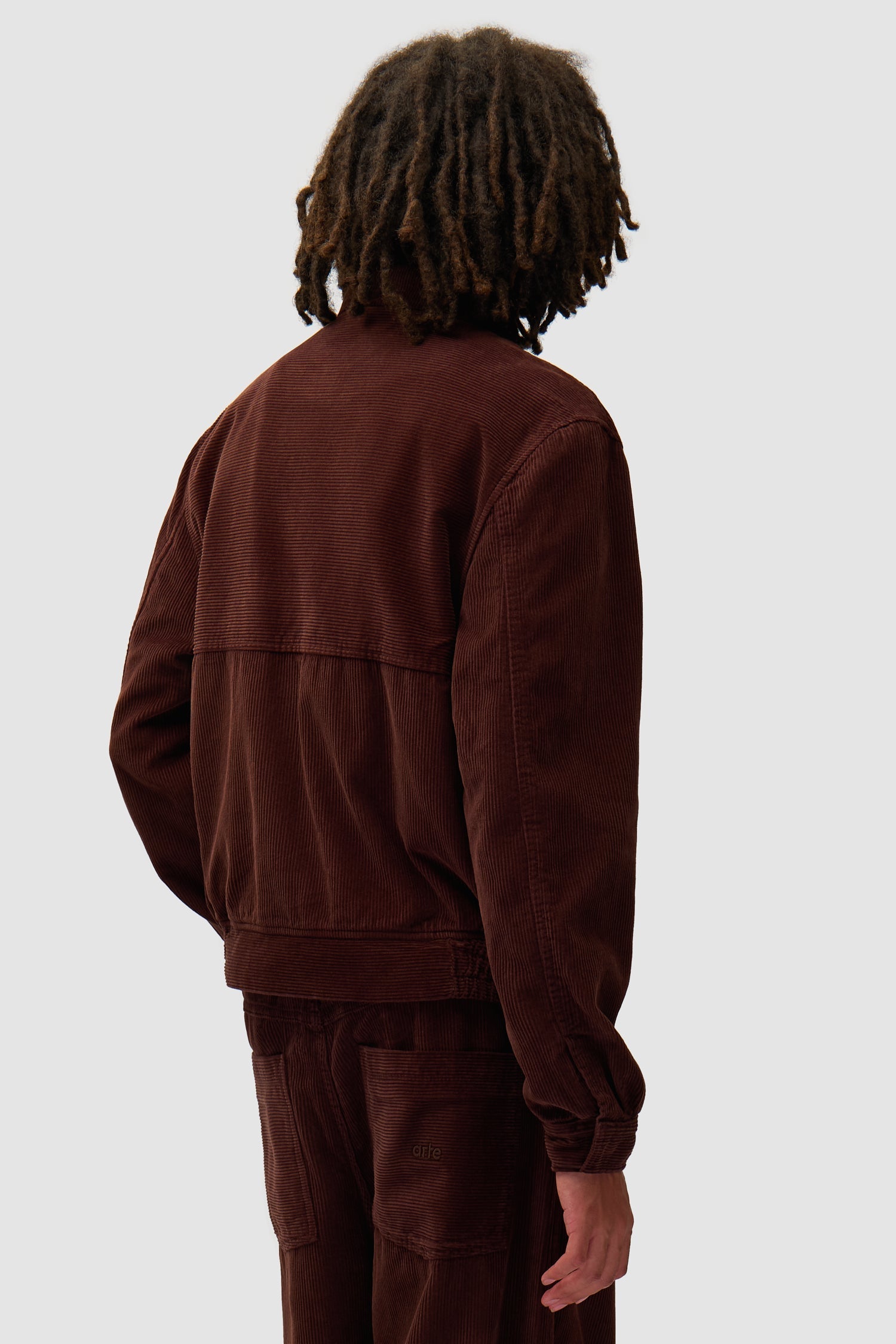 Veste en velours côtelé - Marron