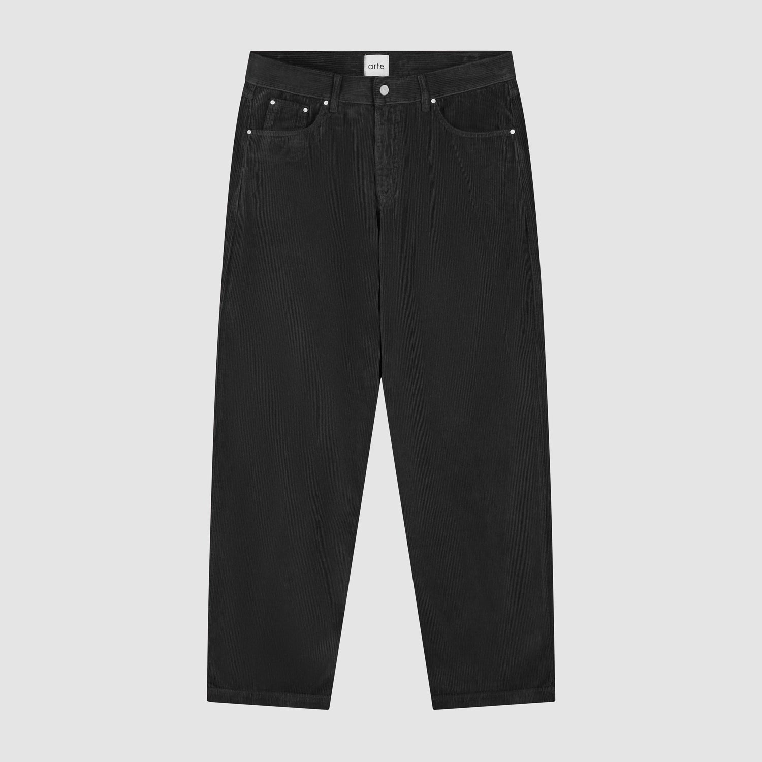 Pantalon en velours côtelé - Noir