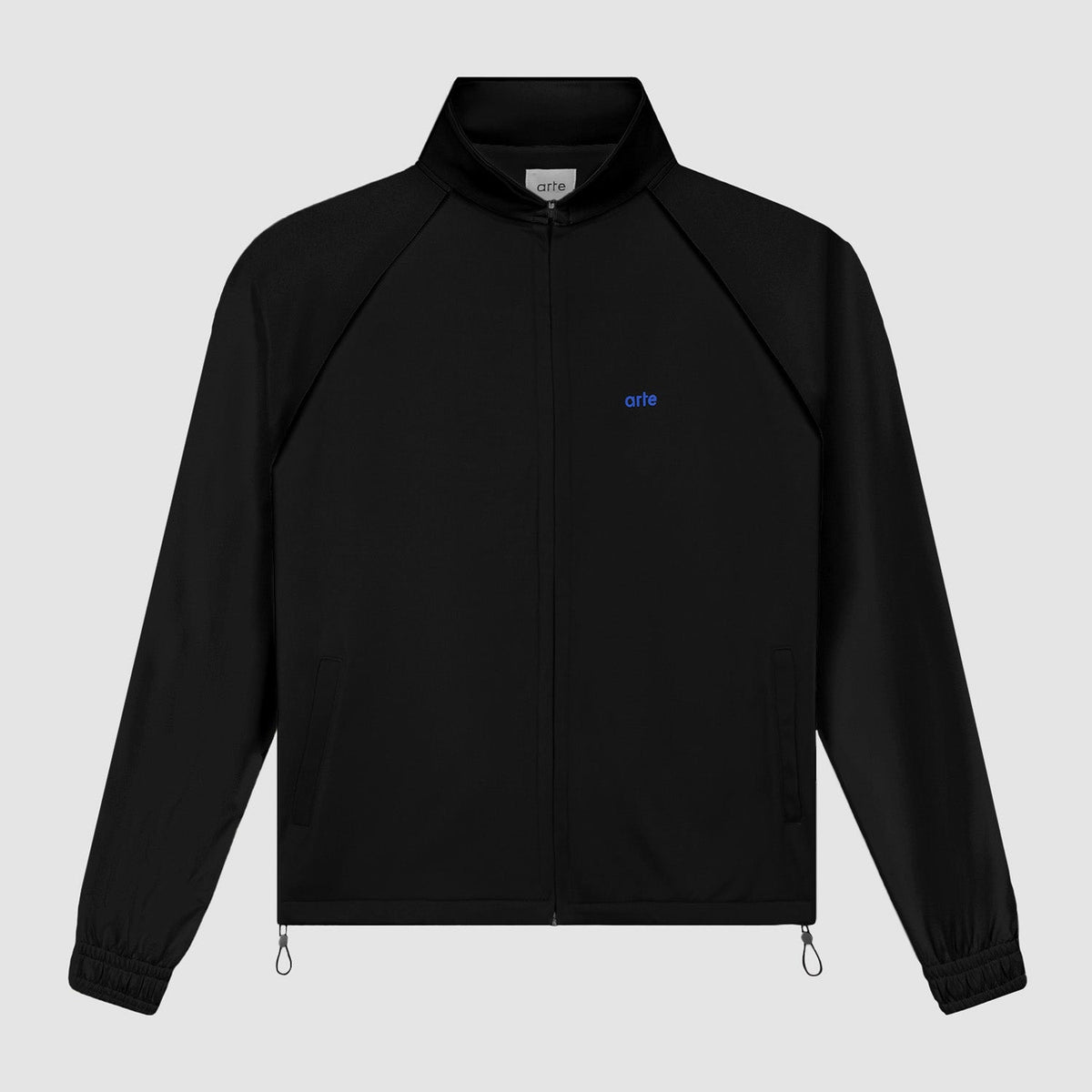 Top de survêtement cardé - Noir