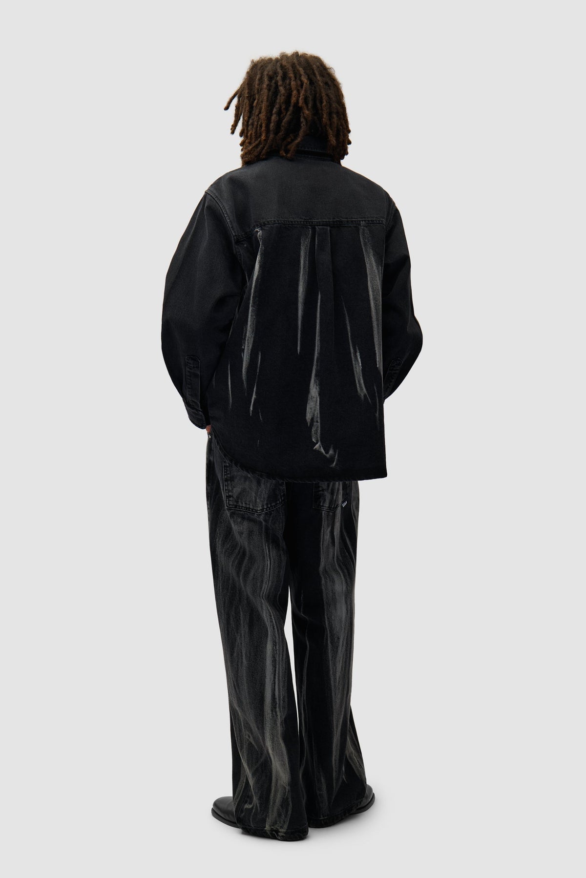 Chemise en denim - Denim noir