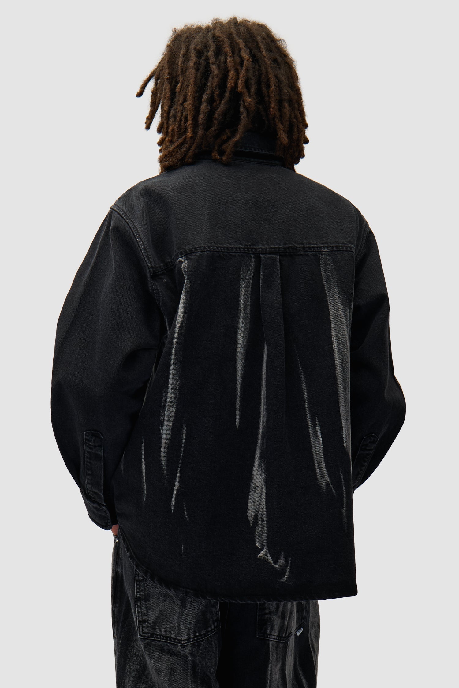 Chemise en denim - Denim noir