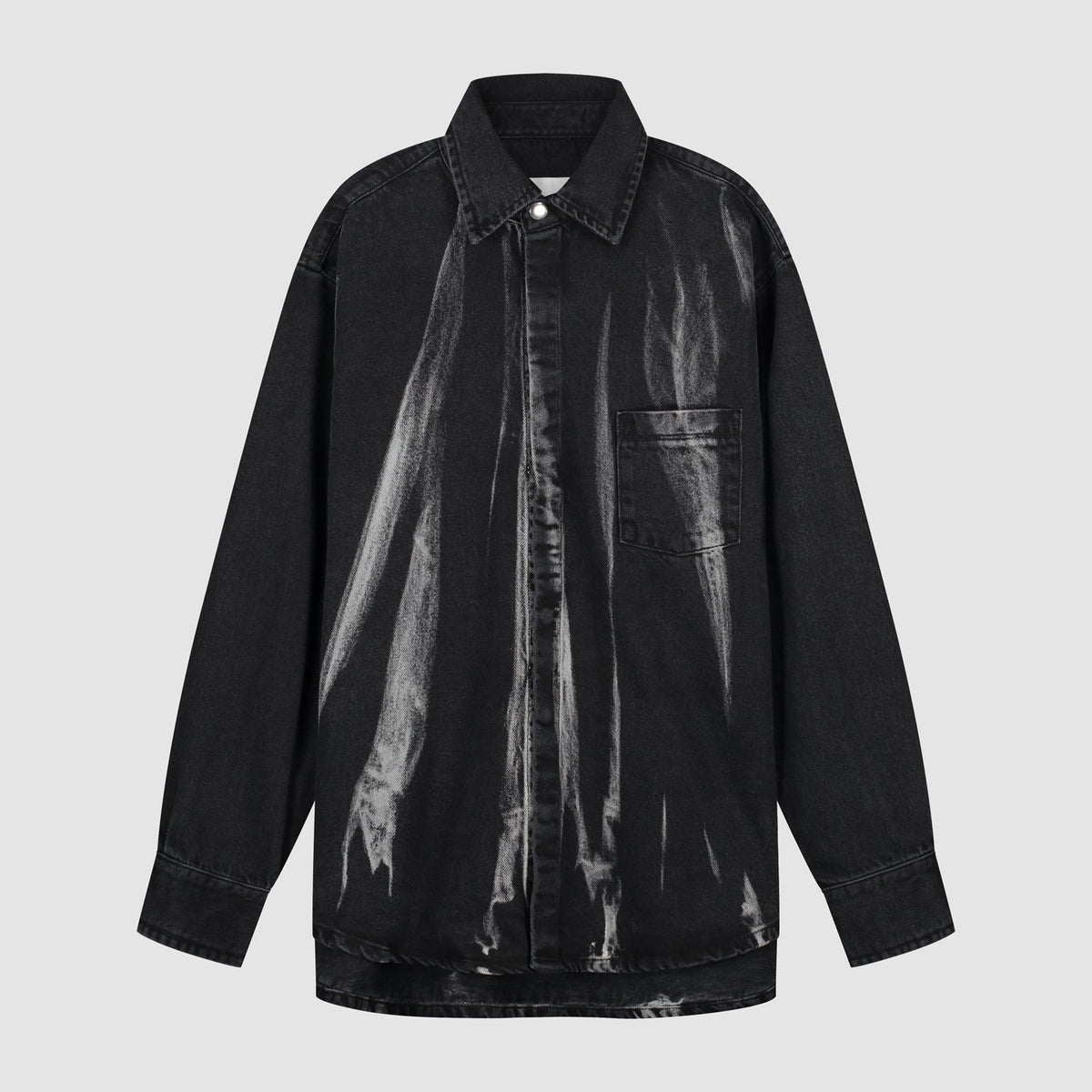 Chemise en denim - Denim noir