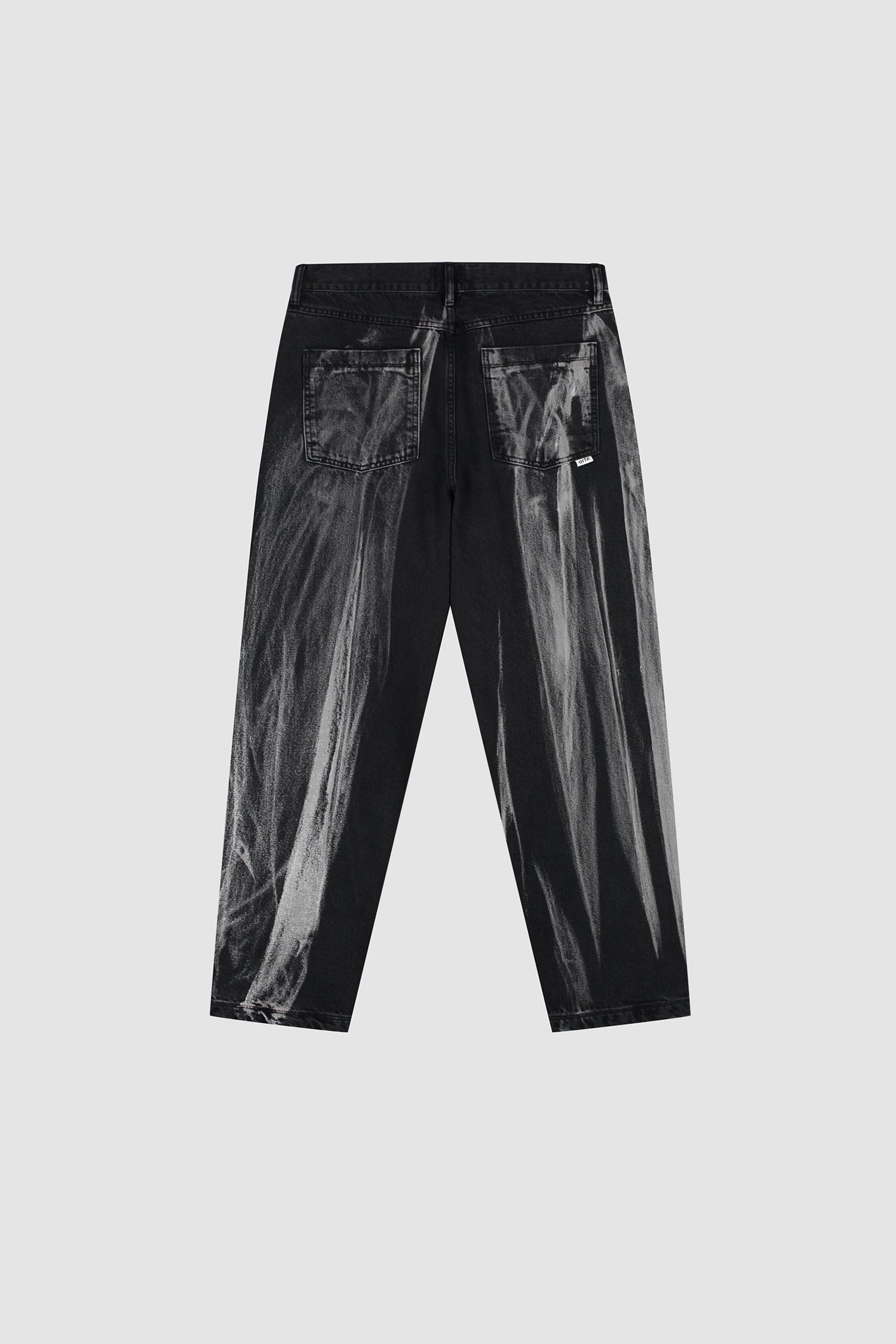 Pantalon en jean délavé - Denim noir