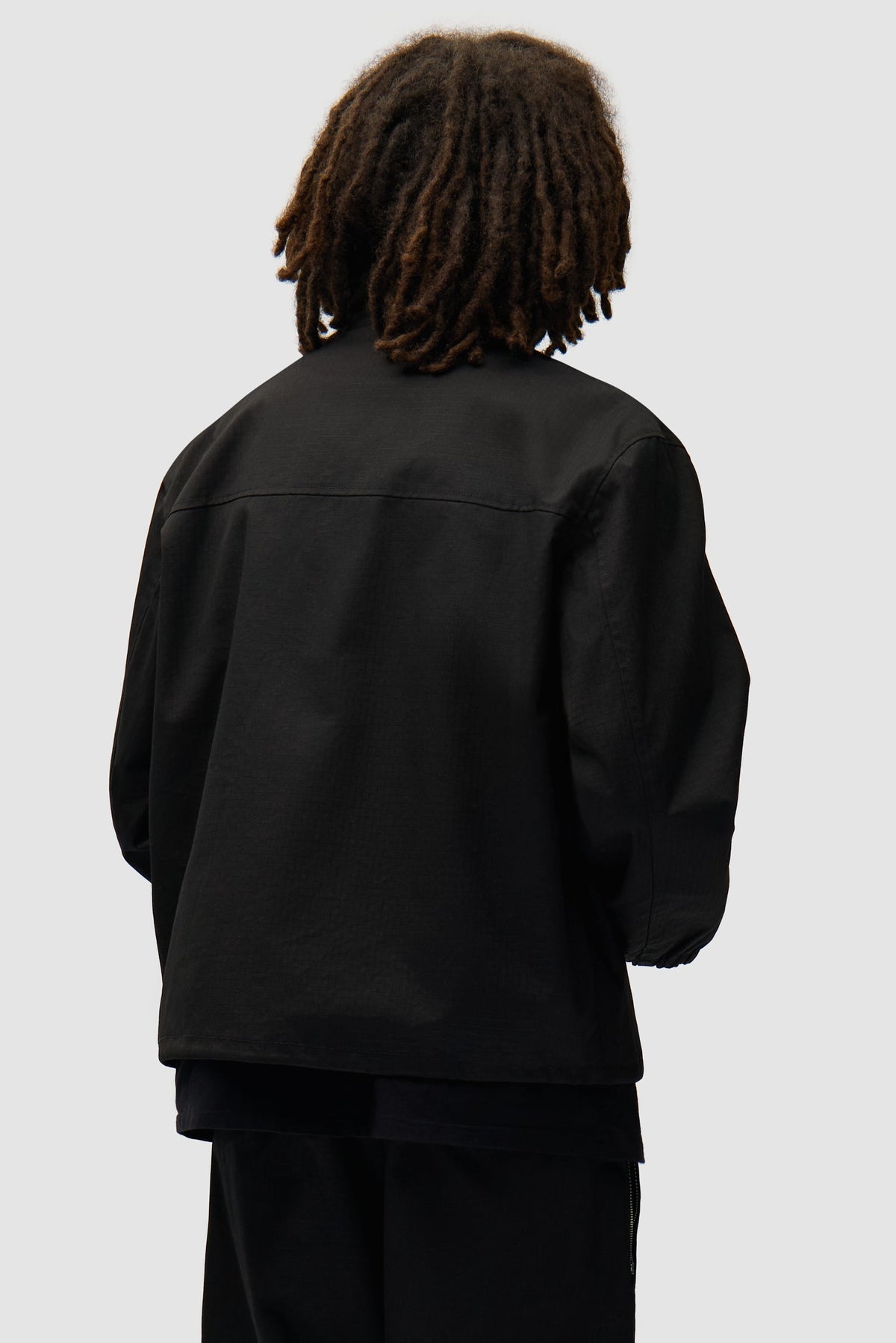 Veste Ripstop cirée - Noir