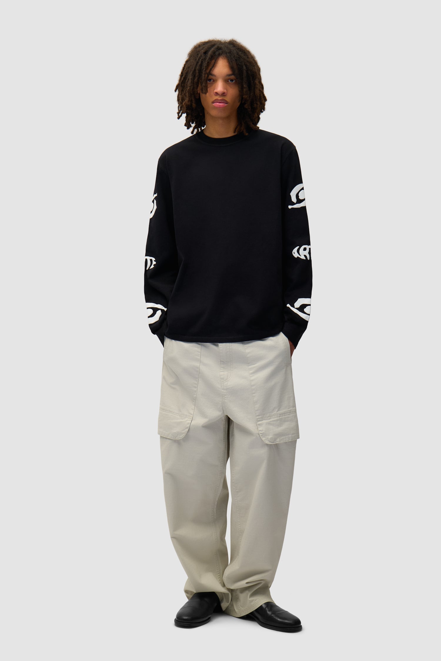 Pantalon Ripstop lourd - Crème