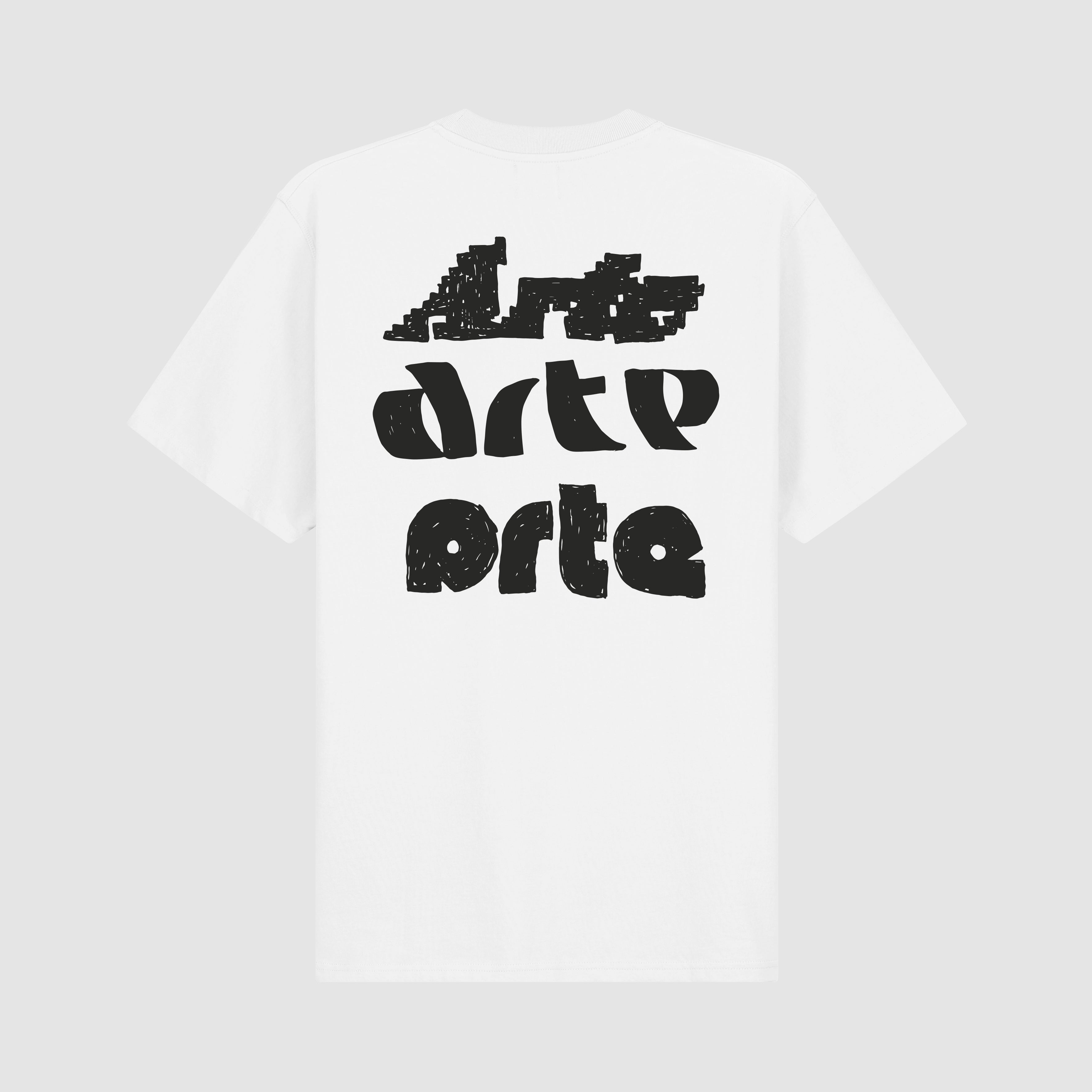 Multi Arte T-Shirt imprimé - Blanc