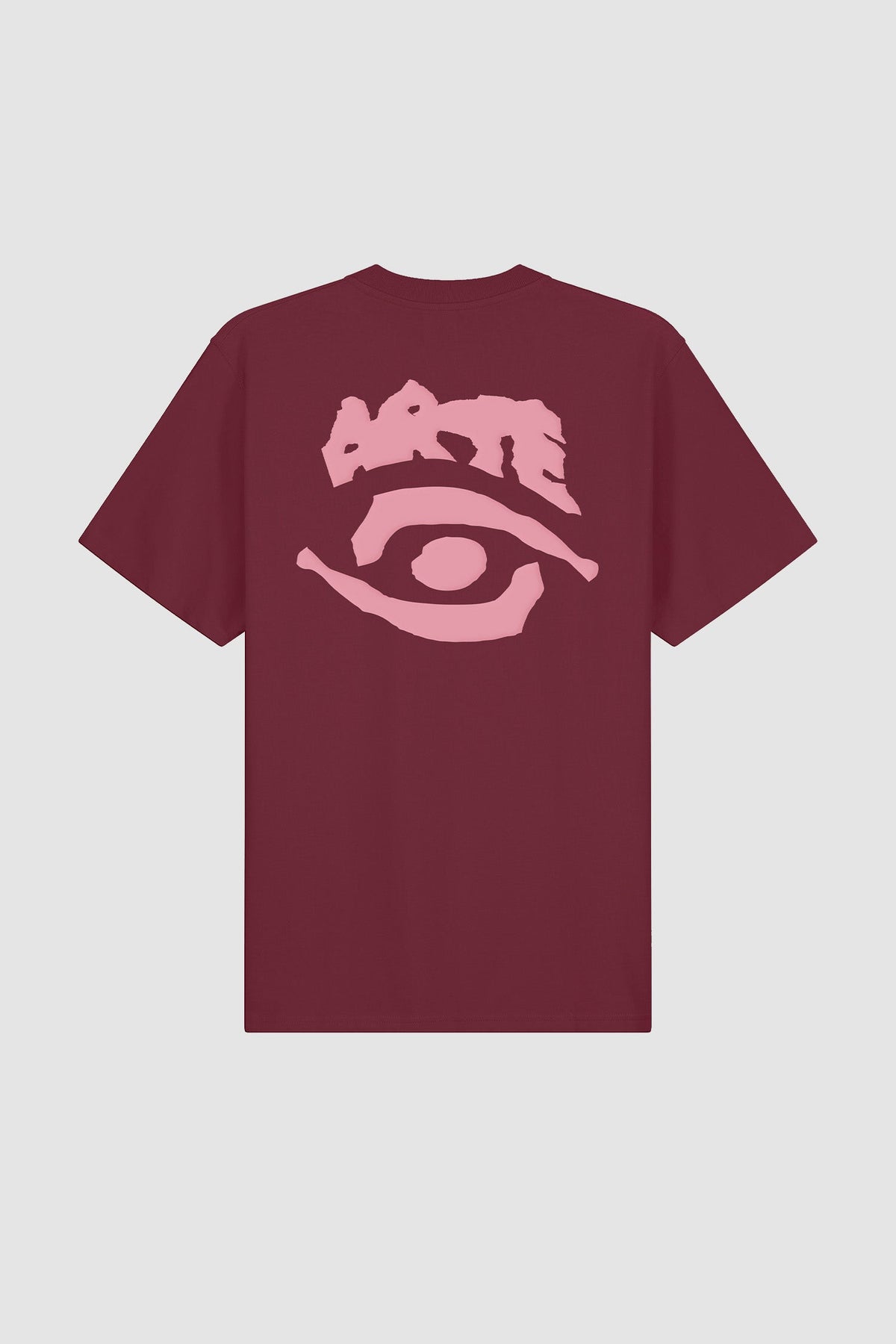 T-shirt à imprimé œil - Bordeaux