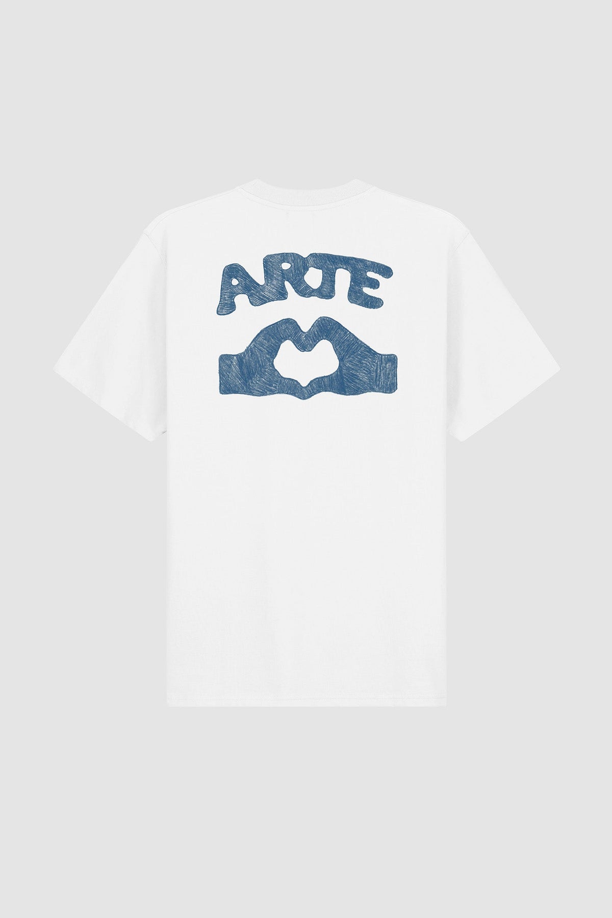 T-shirt Diels Scribble - Blanc