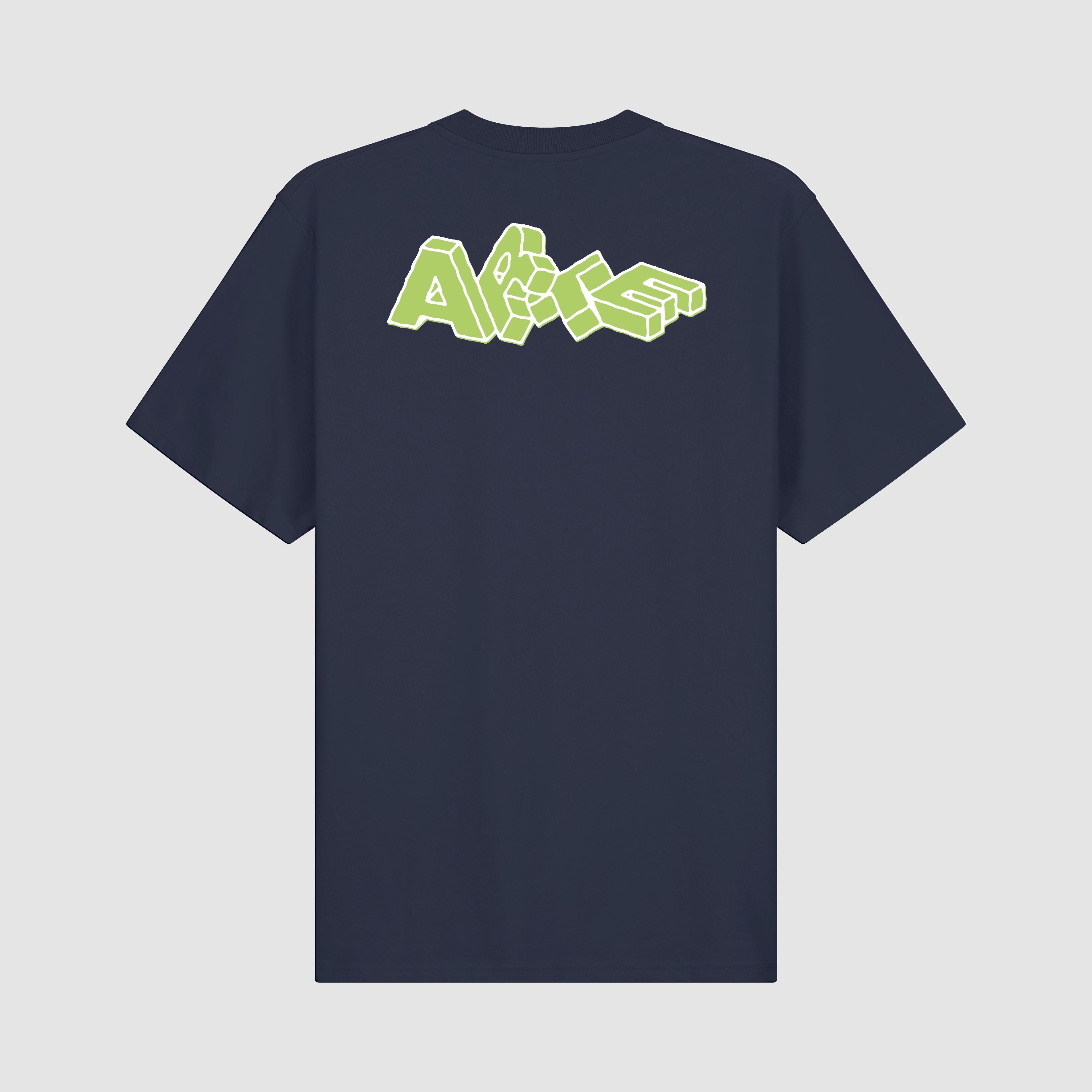 T-shirt imprimé Blocks - Marine
