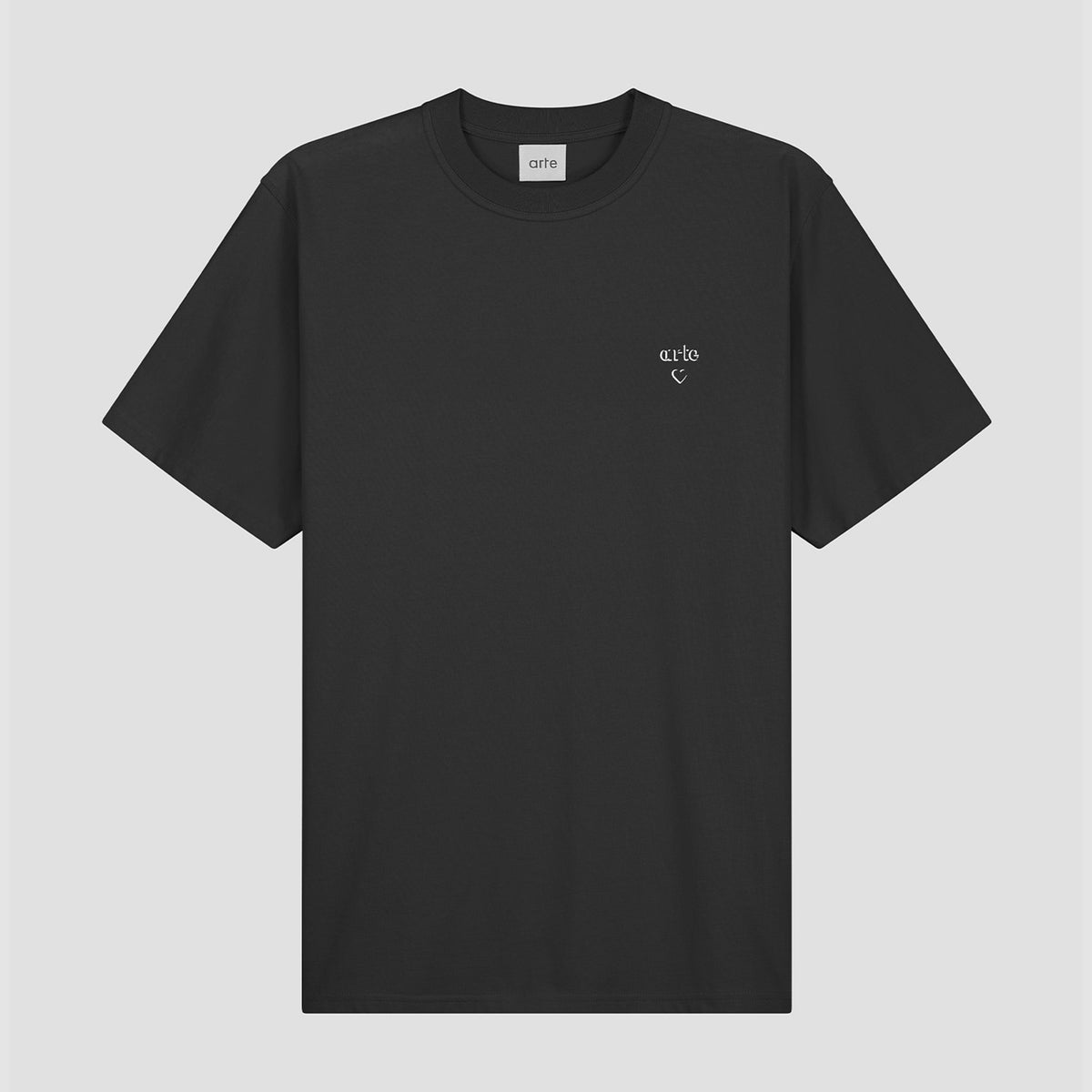 Arte - T-shirt cœur - Noir