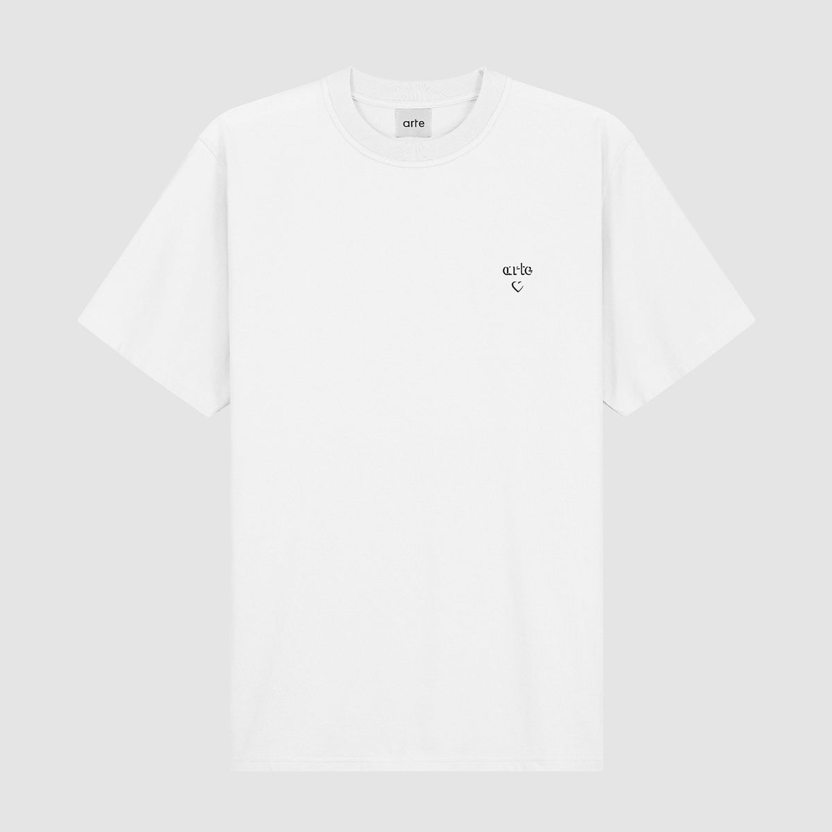 Arte - T-shirt cœur - blanc