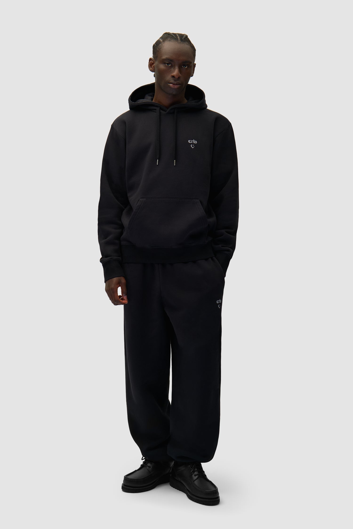 Arte Heart Hoodie - Noir