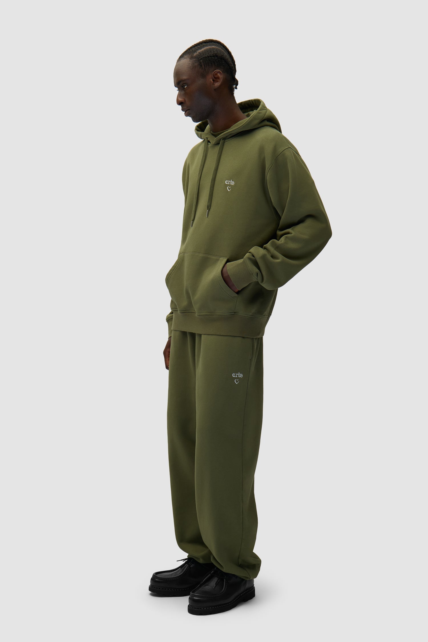 Arte Heart Hoodie - Vert
