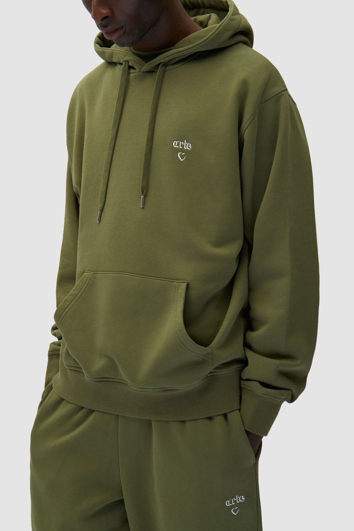 Arte Heart Hoodie - Vert