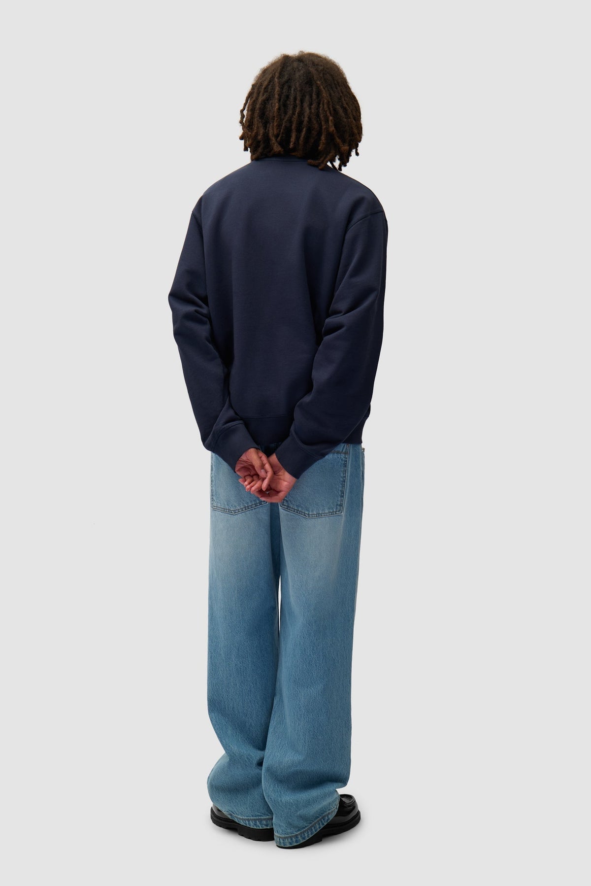 Arte Blocks Crewneck - Marine
