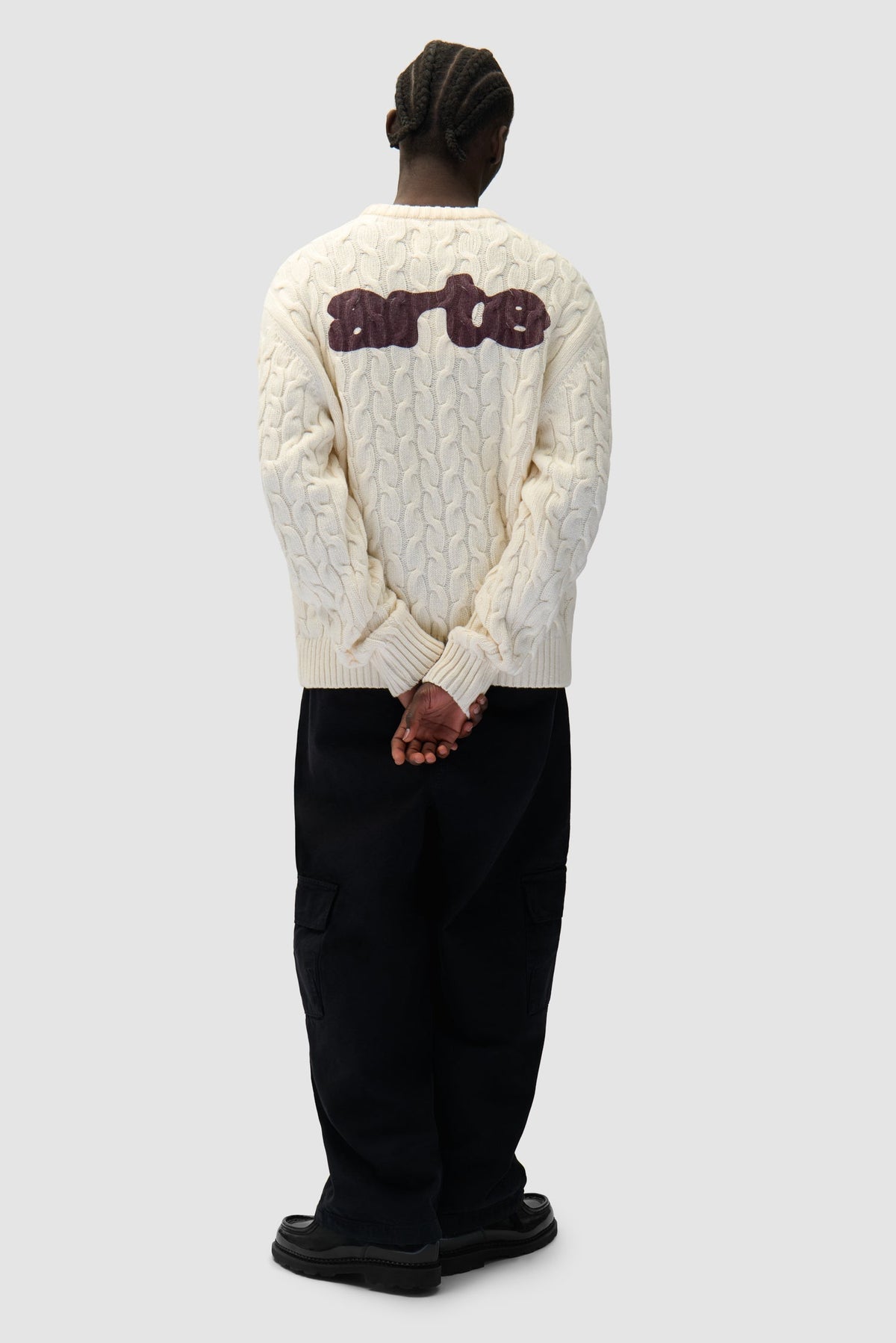 [défectueux] Pull en maille Arte - Crème