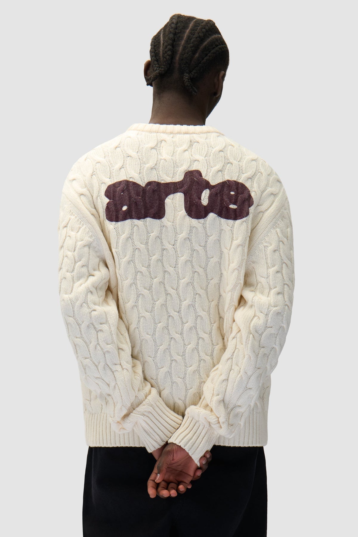 [défectueux] Pull en maille Arte - Crème