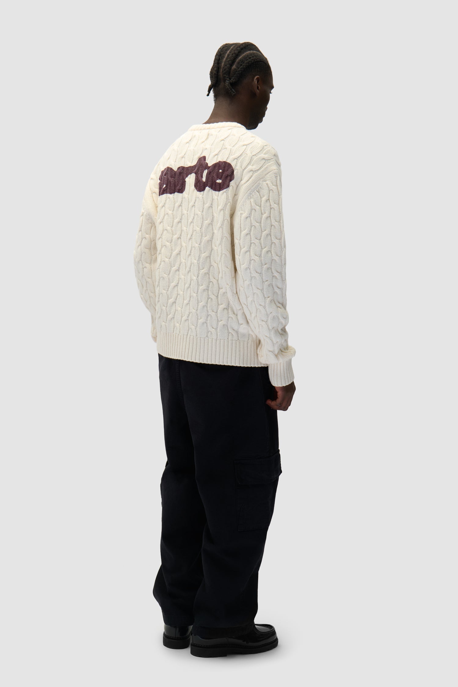 [défectueux] Pull en maille Arte - Crème