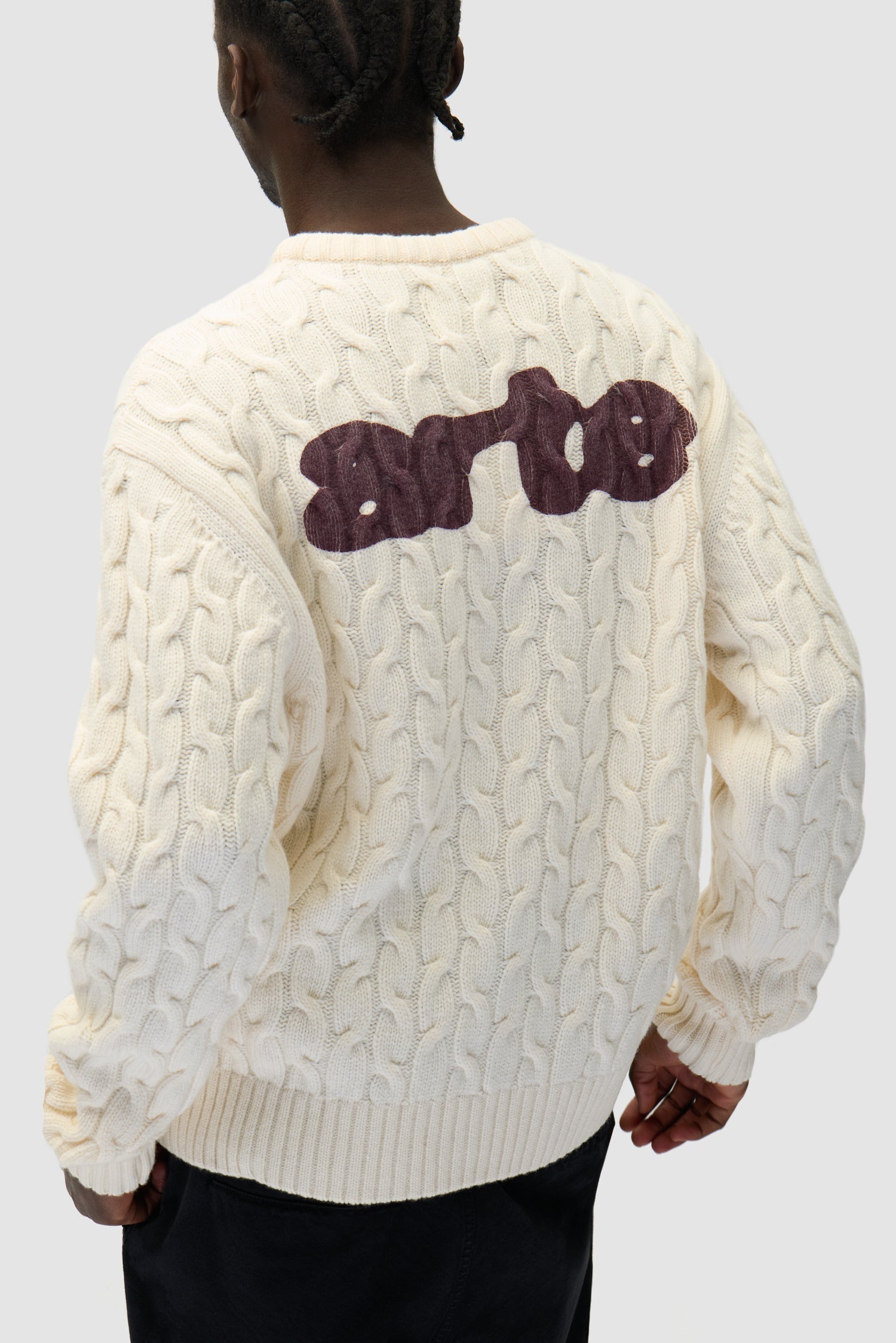 [défectueux] Pull en maille Arte - Crème
