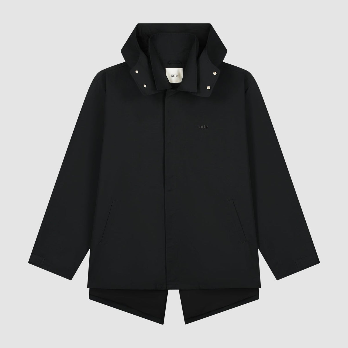 Manteau noir - Noir
