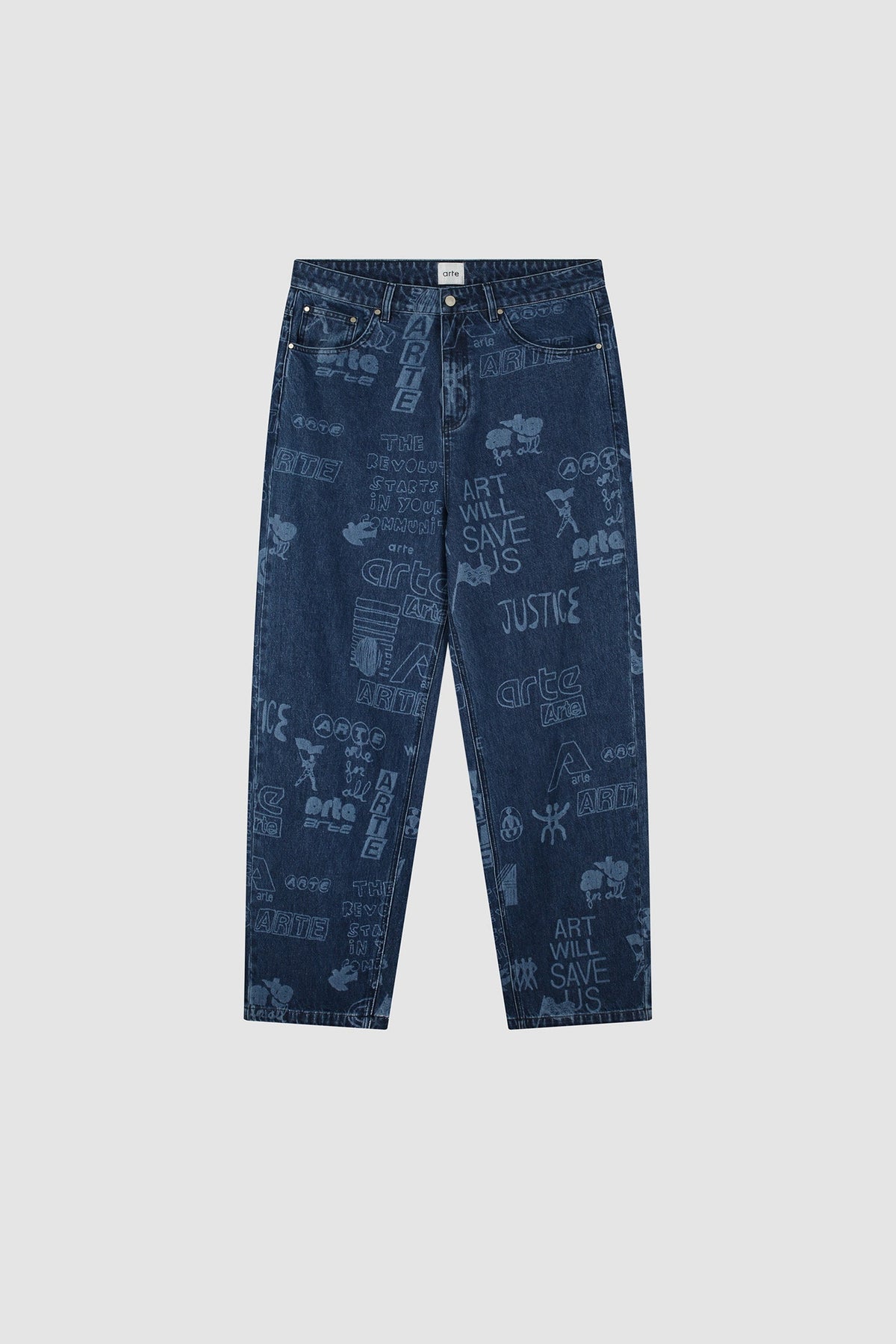 Pantalon Graffiti Allover - Bleach