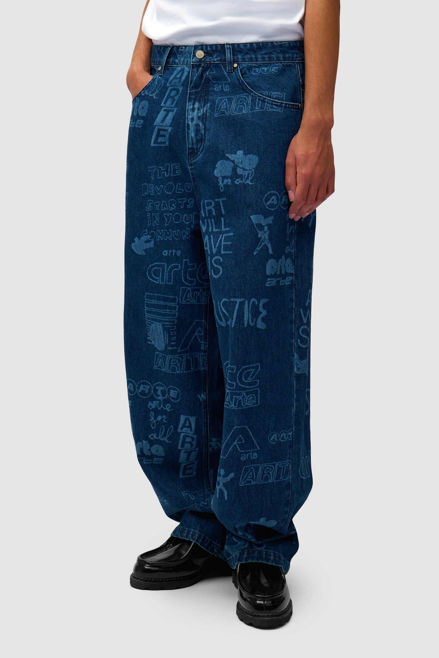 Pantalon Graffiti Allover - Bleach