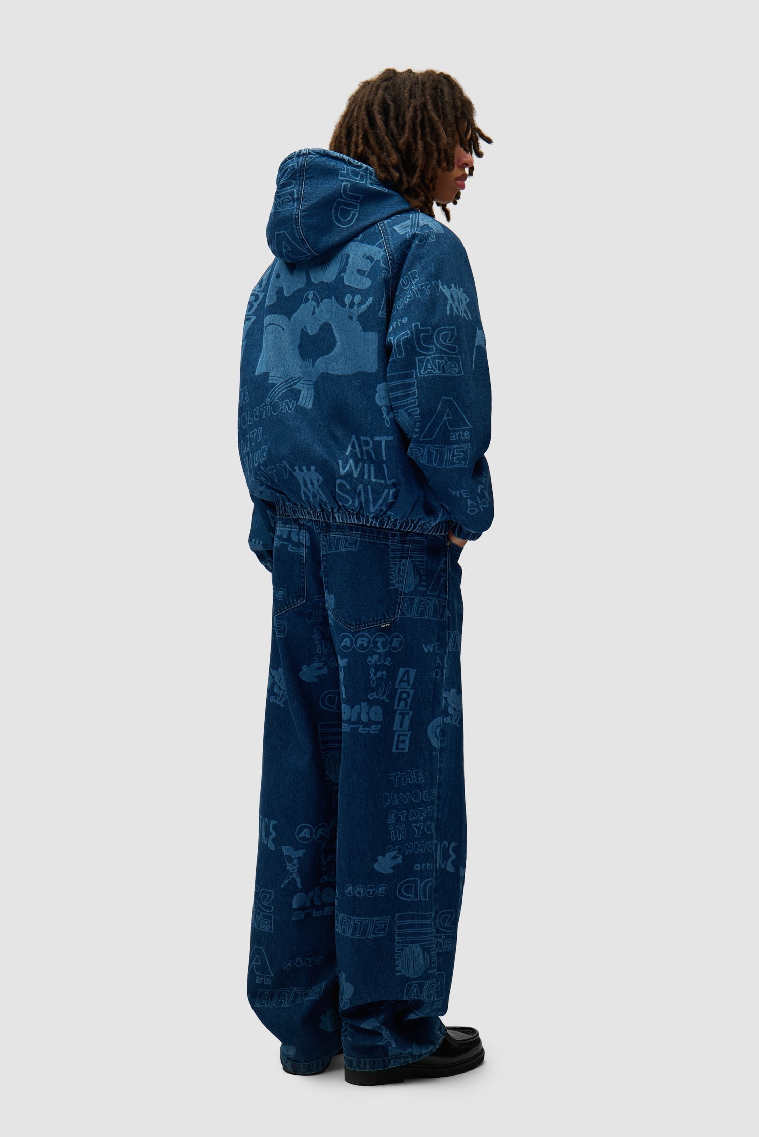 Pantalon Graffiti Allover - Bleach
