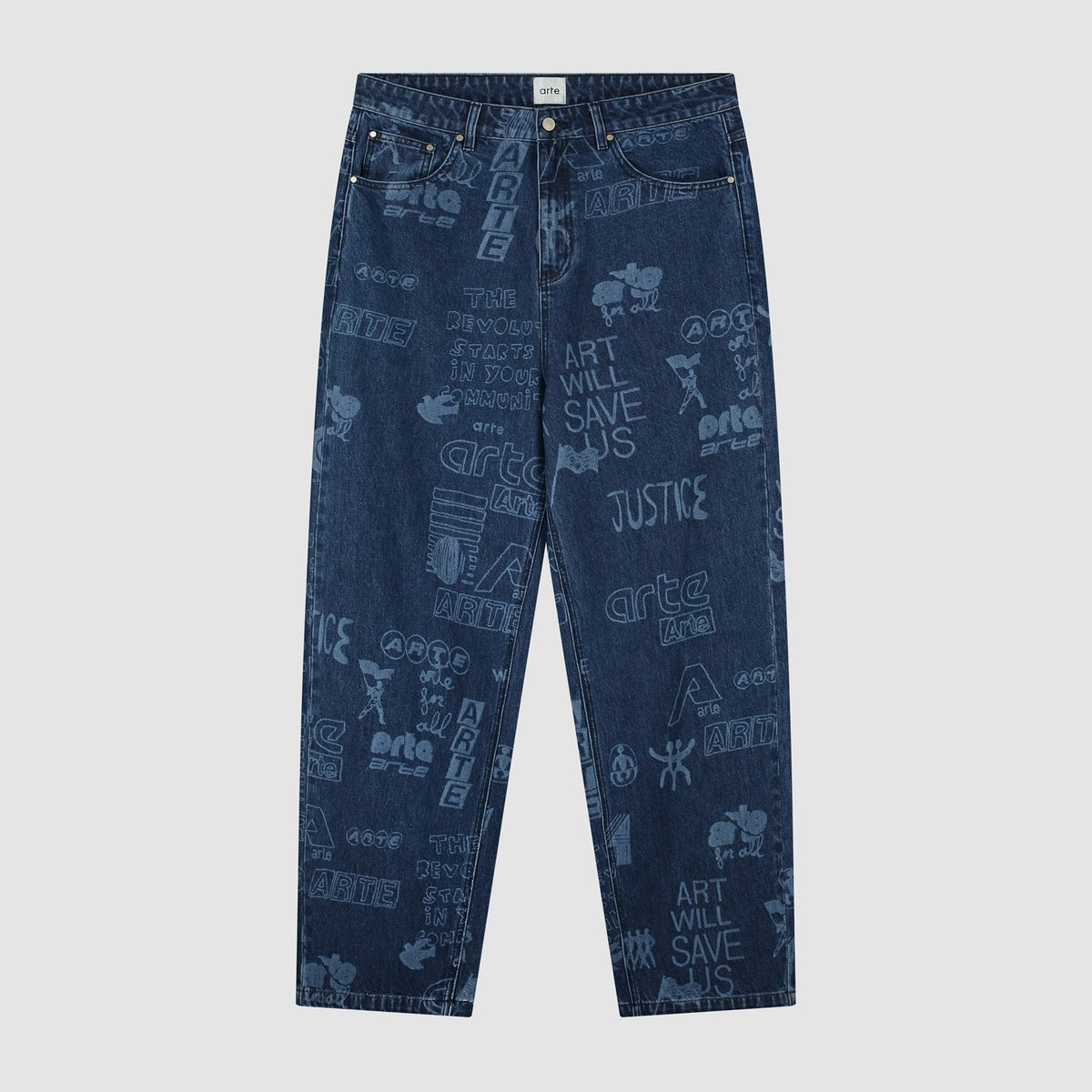 Pantalon Graffiti Allover - Bleach