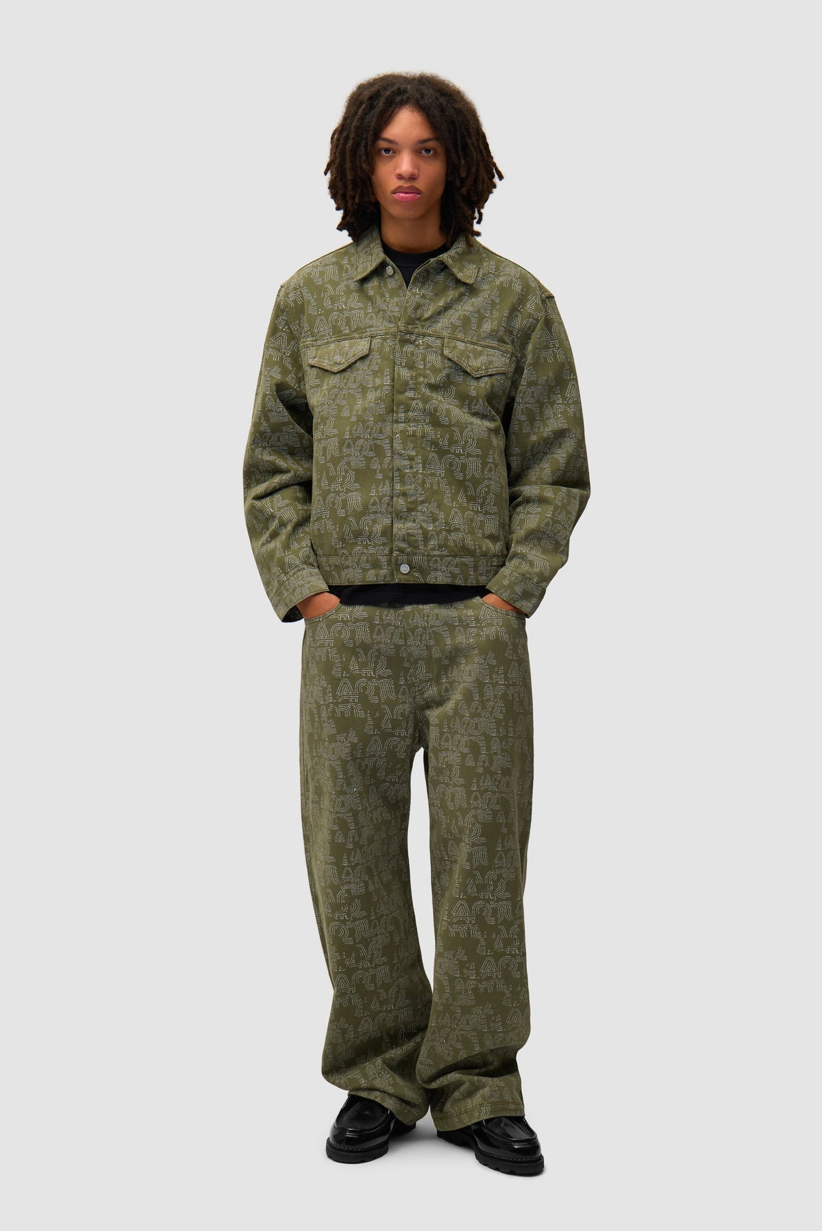Veste Allover Arte - Vert