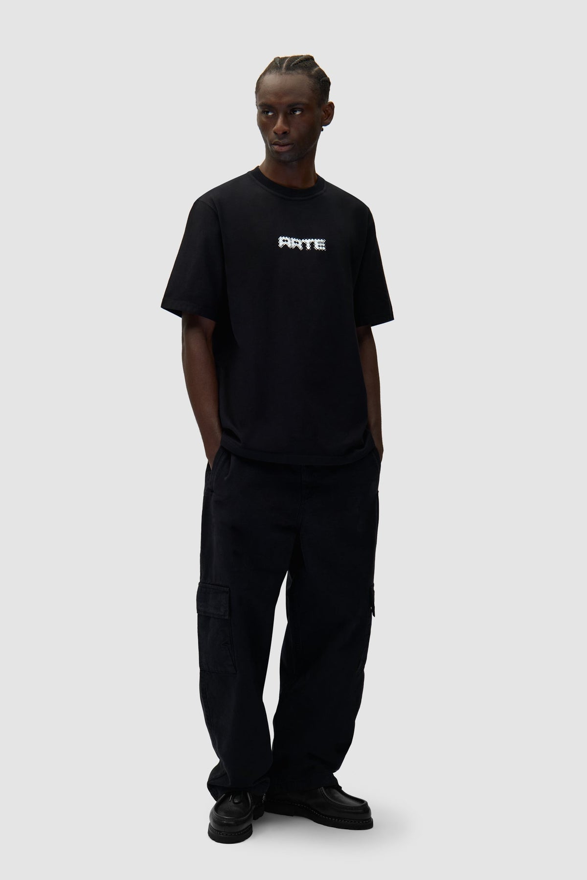 Arte - T-shirt Pixel - Noir