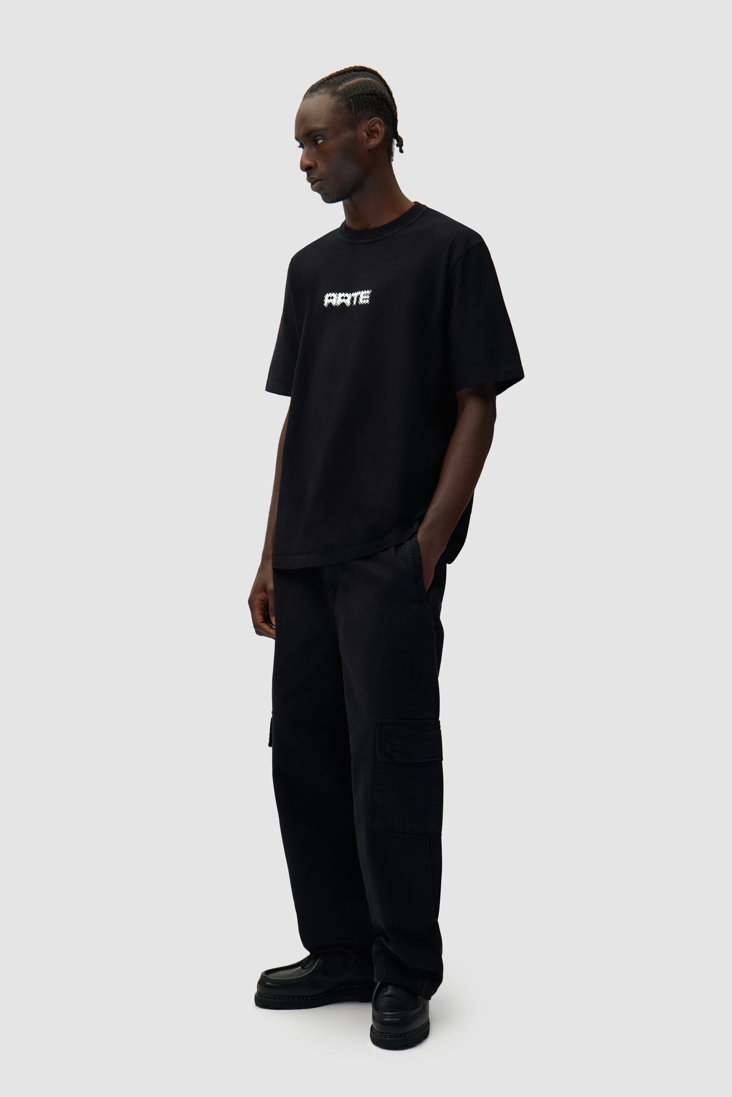 Arte - T-shirt Pixel - Noir