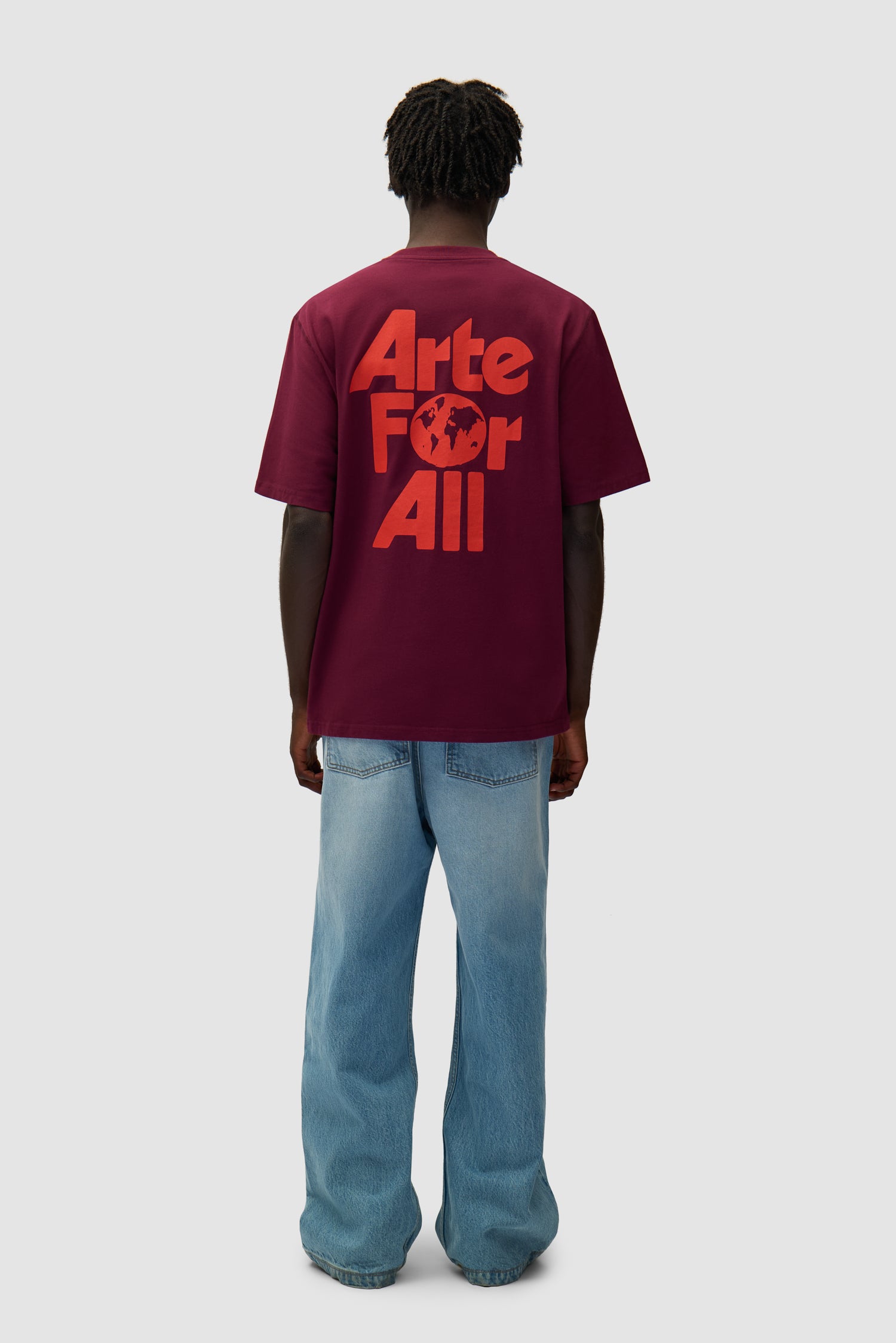 T-shirt Arte For All - Bordeaux