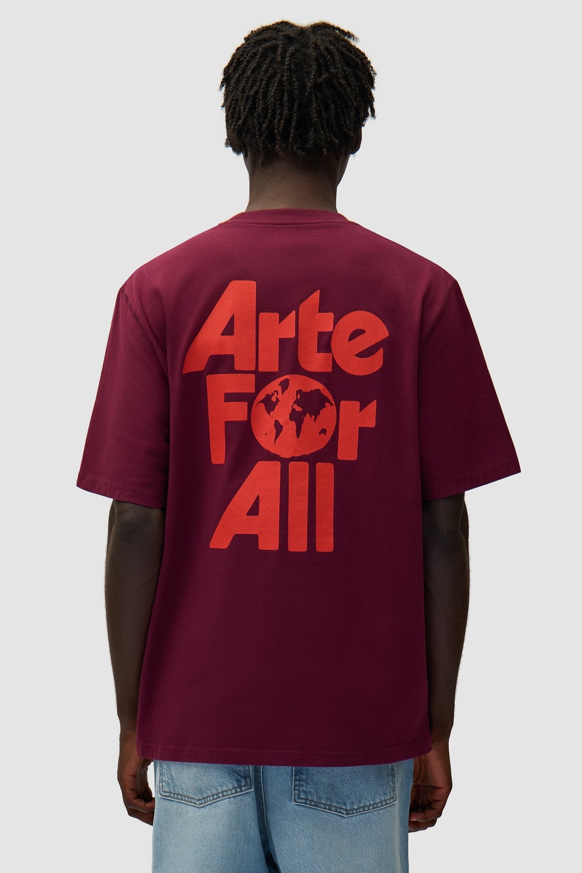 T-shirt Arte For All - Bordeaux