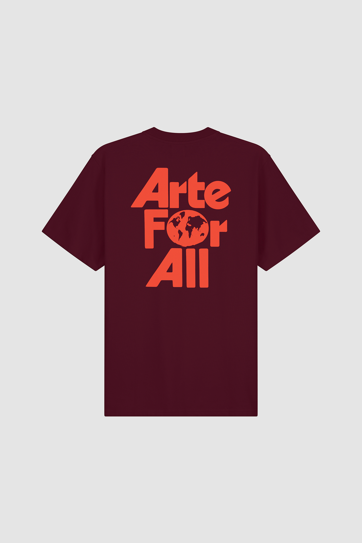 T-shirt Arte For All - Bordeaux
